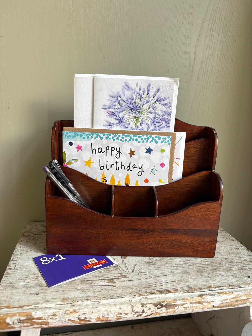Stationary Rack, Letter Holder, Desktop Tidy