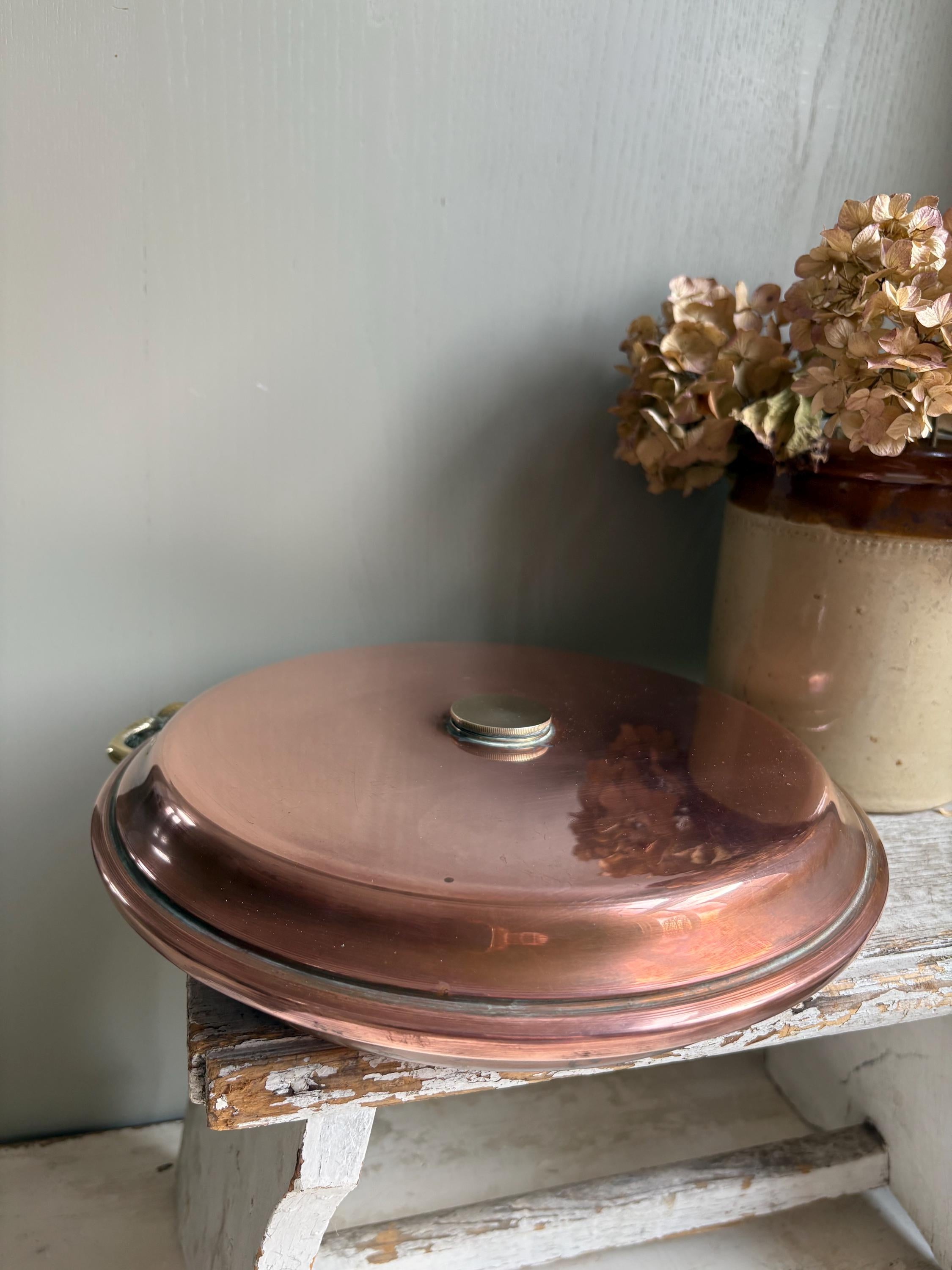 Copper Bed Warming Pan