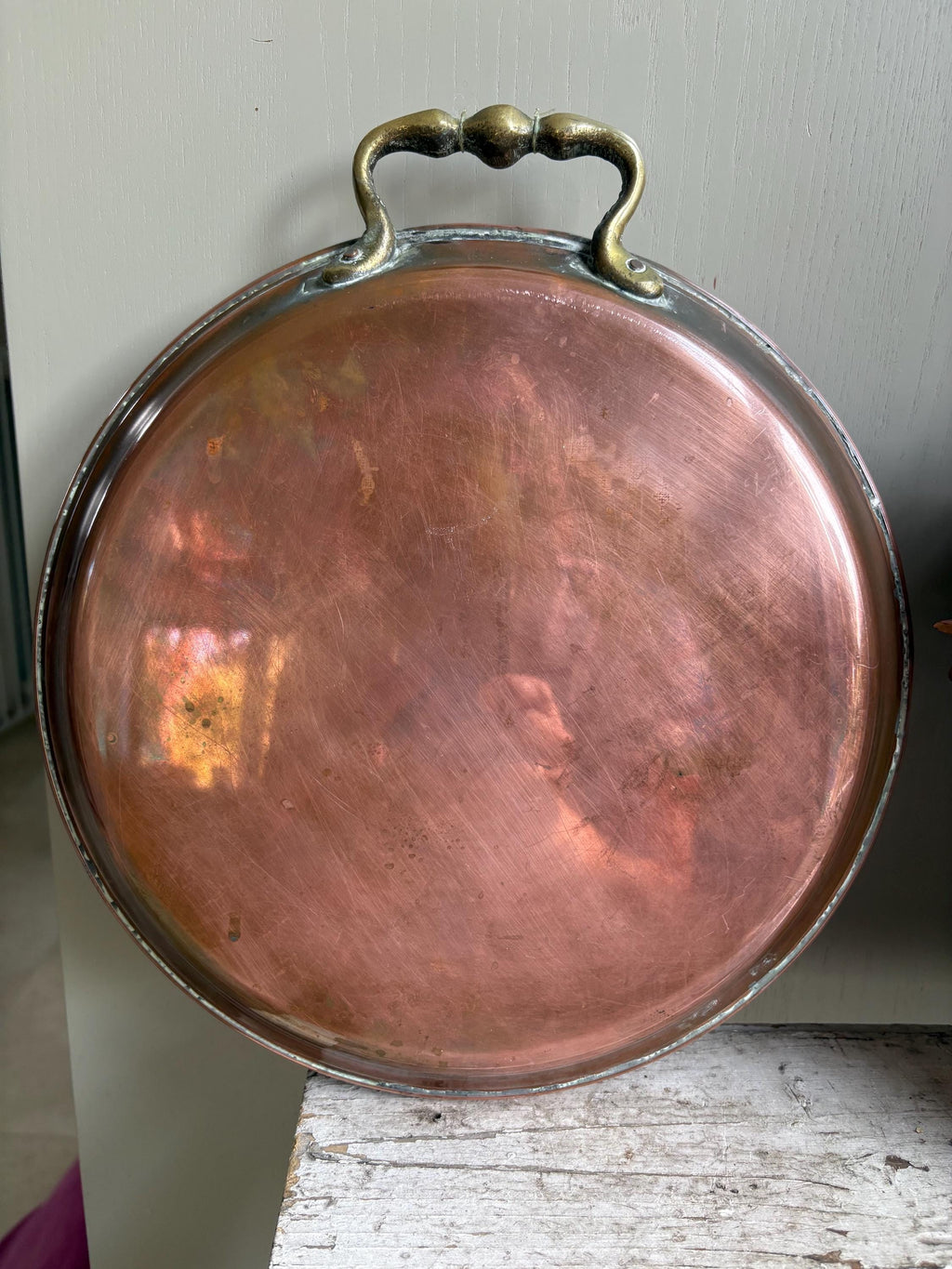 Copper Bed Warming Pan