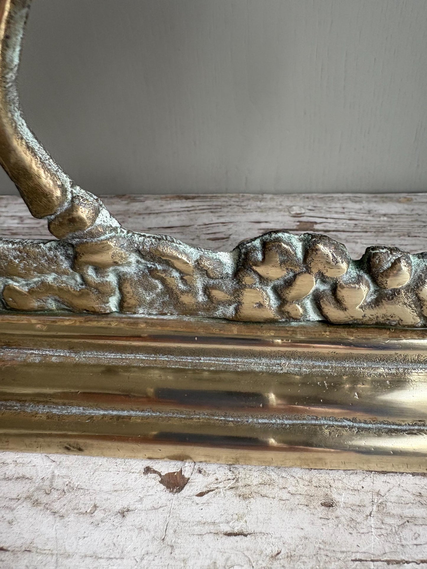 Brass Horse Doorstop, Fireplace decor, Bookend.