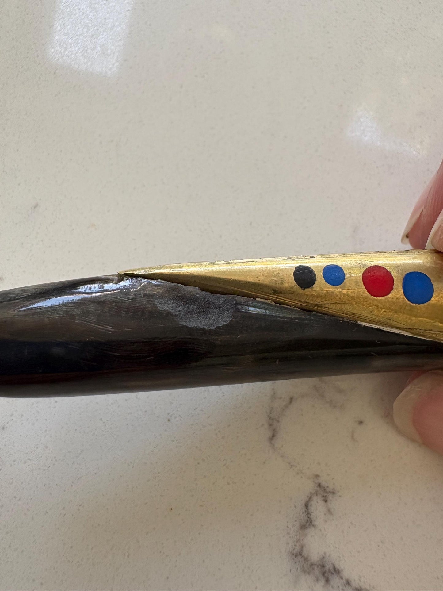 Vintage Jezzine Bird Bottle Opener: Carved Phoenix, Brass Wings