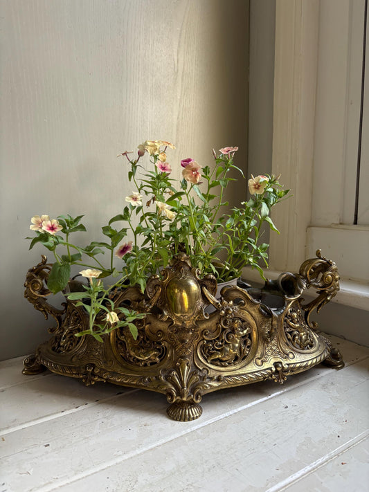 Large 19th Century French Bronze Jardinere.