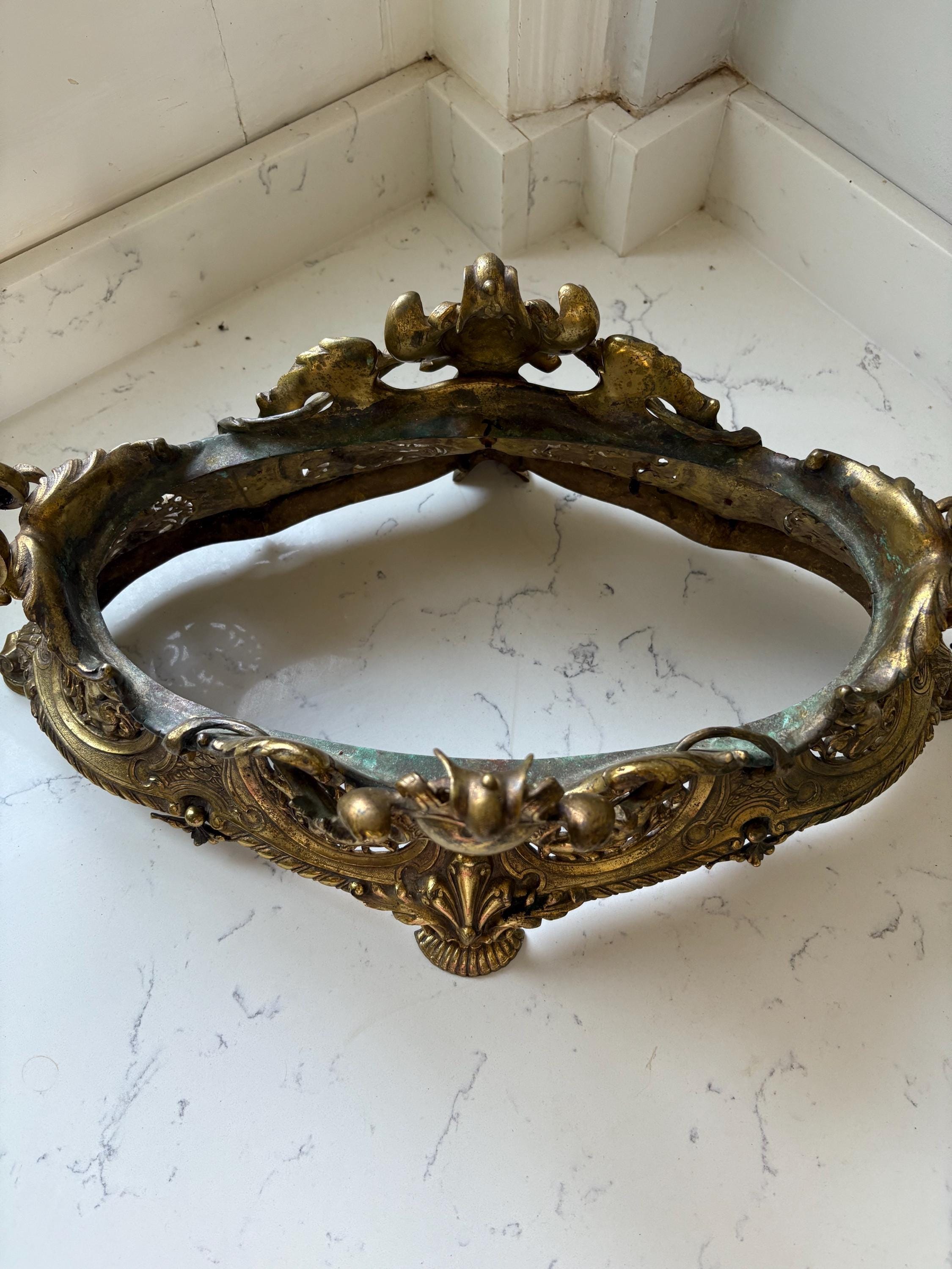 Large 19th Century French Bronze Jardinere.