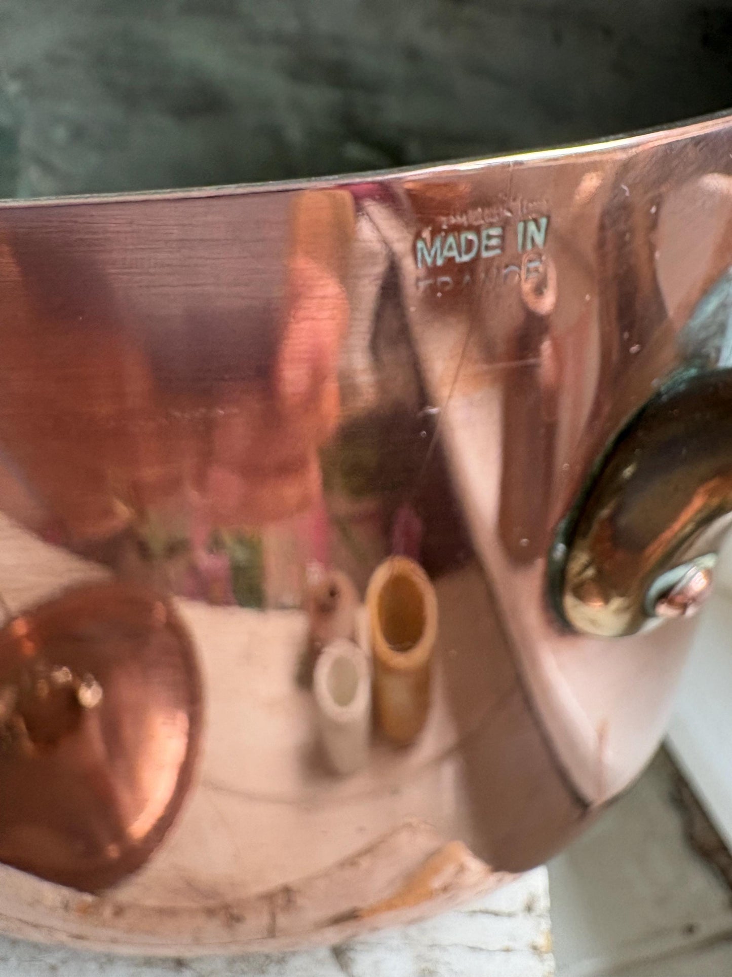 French Oval Copper Lidded Pan, Kitchenalia