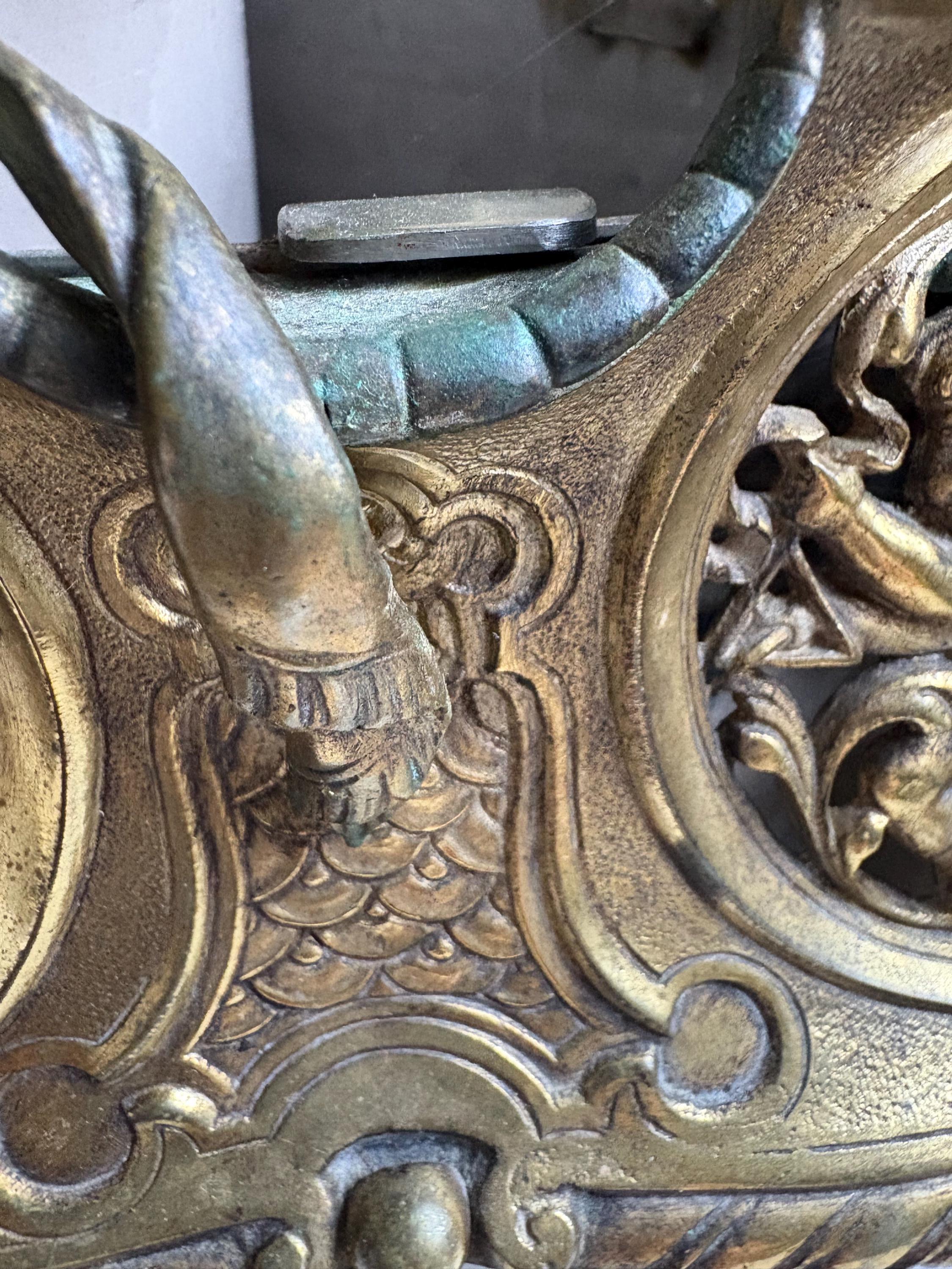 Large 19th Century French Bronze Jardinere.