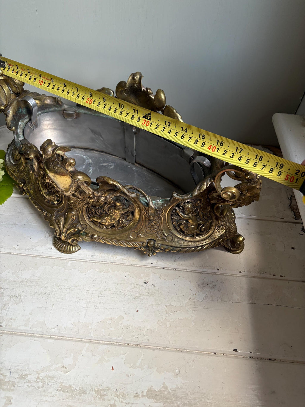 Large 19th Century French Bronze Jardinere.