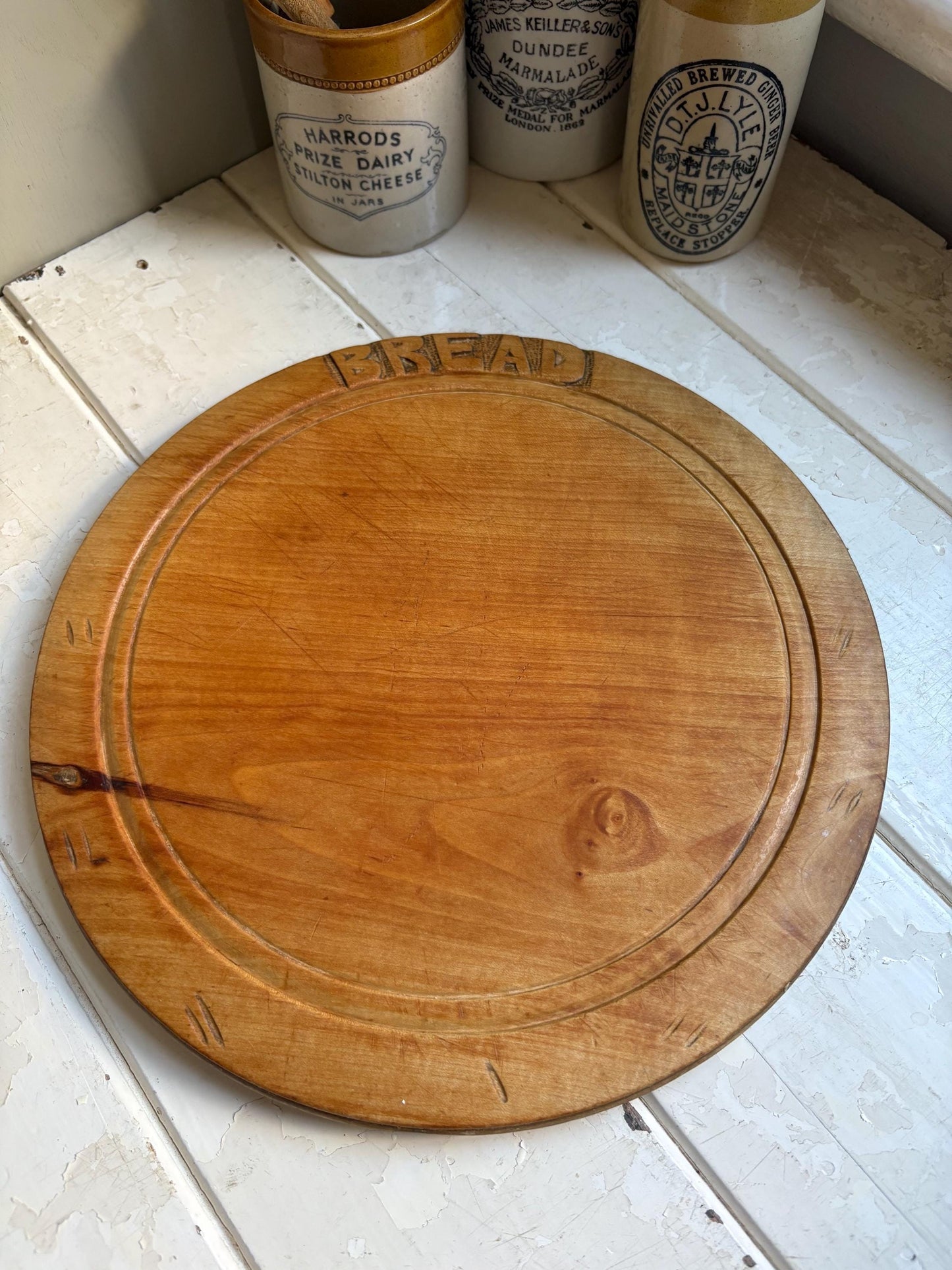 Old Bread Board- Kitchenalia
