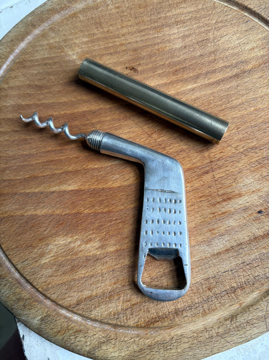 Vintage Golf Club Bottle Opener, Corkscrew