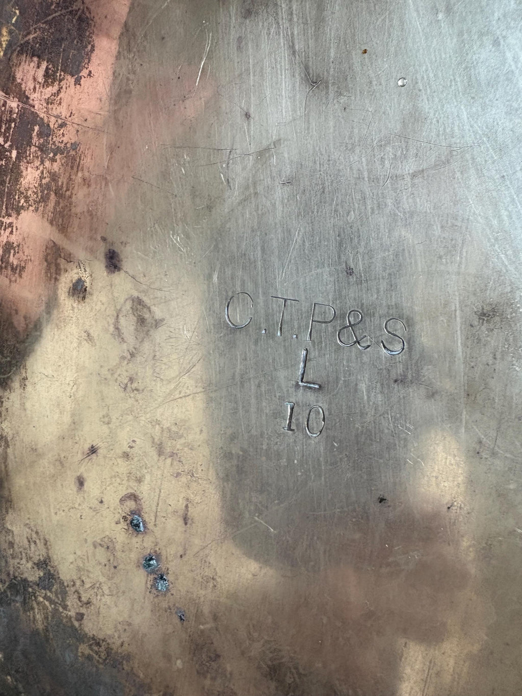 Very Large Brass Hot Water Carrier: Victorian Edwardian Watering Can