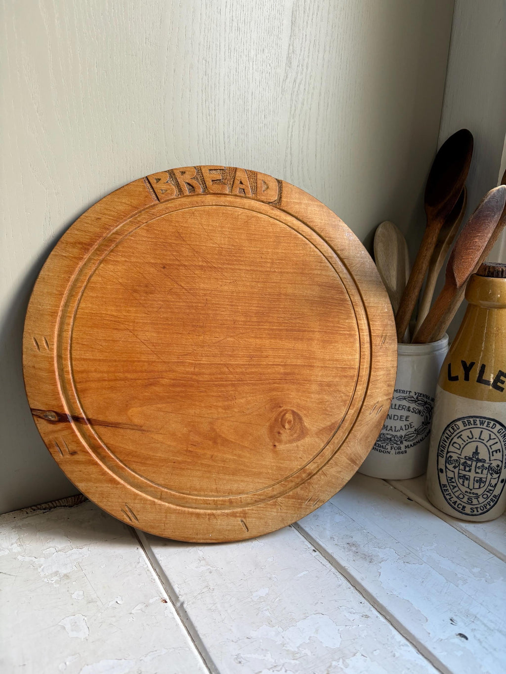 Old Bread Board- Kitchenalia