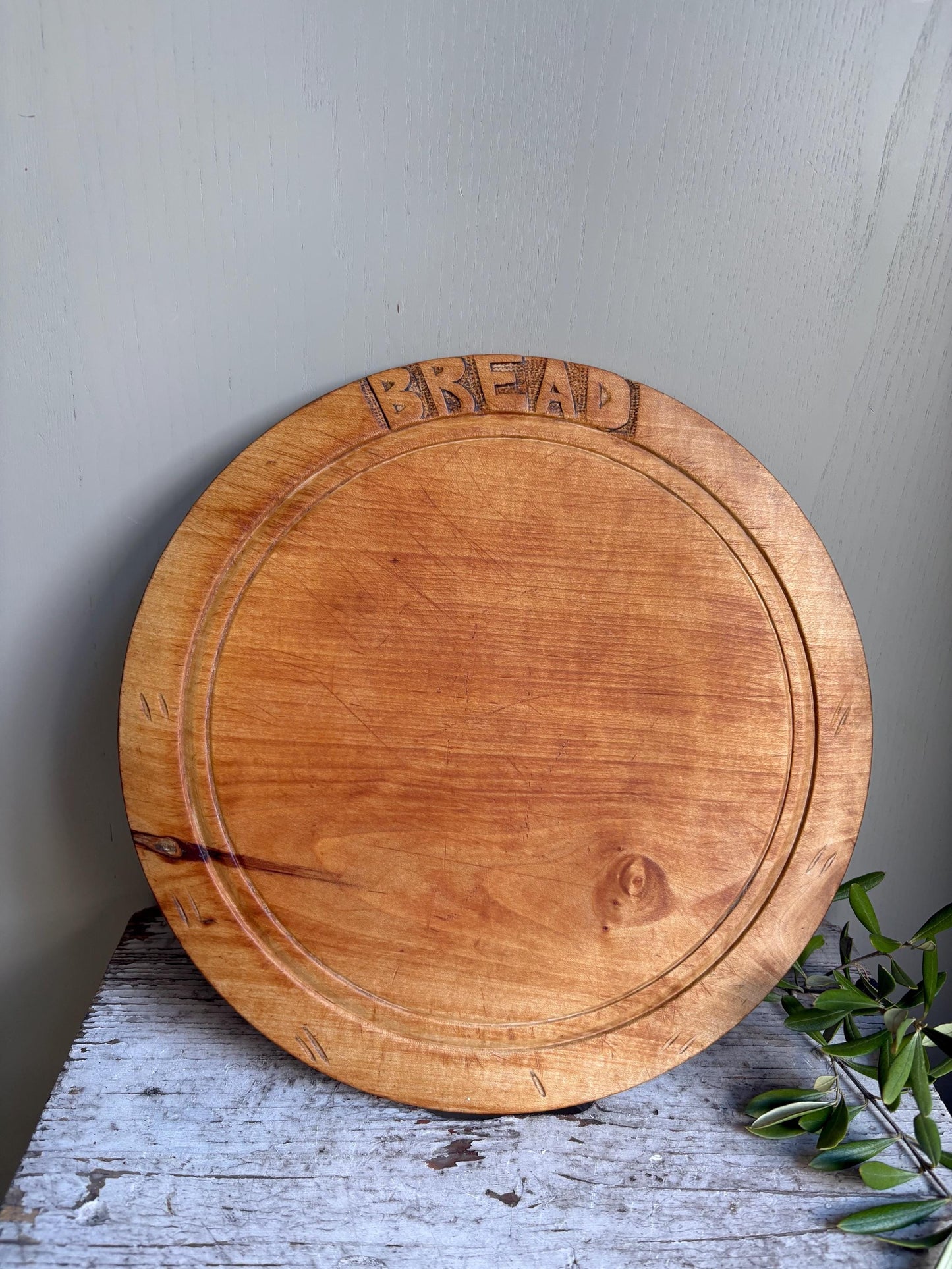 Old Bread Board- Kitchenalia