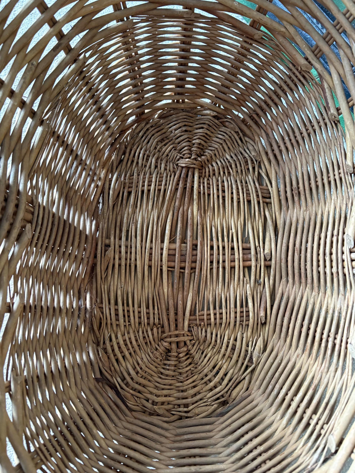 Really Large Wicker Basket, Storage Basket, Country House Decor