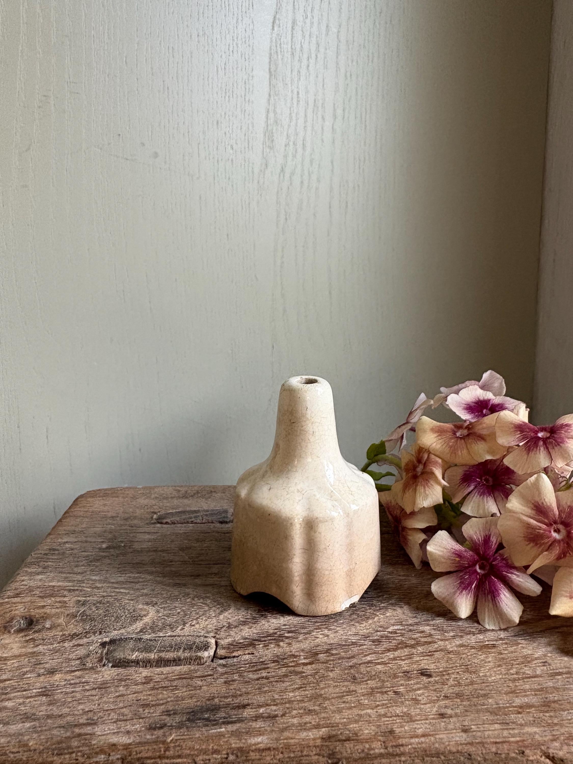 Vintage Ironstone Pie Funnel: Rustic Kitchenalia Decor