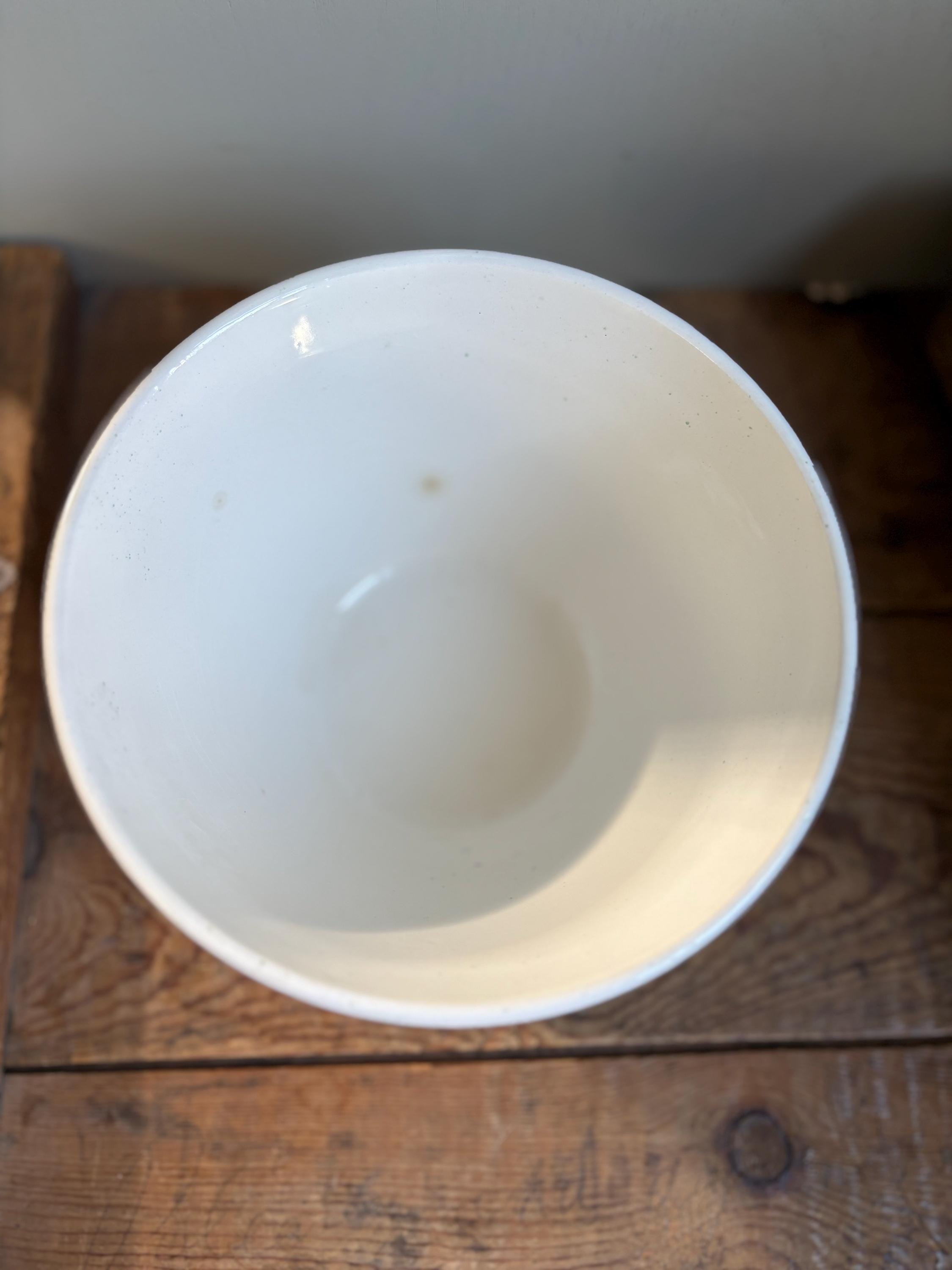 Set of Two Vintage Made in England Pudding Bowls: Kitchenalia