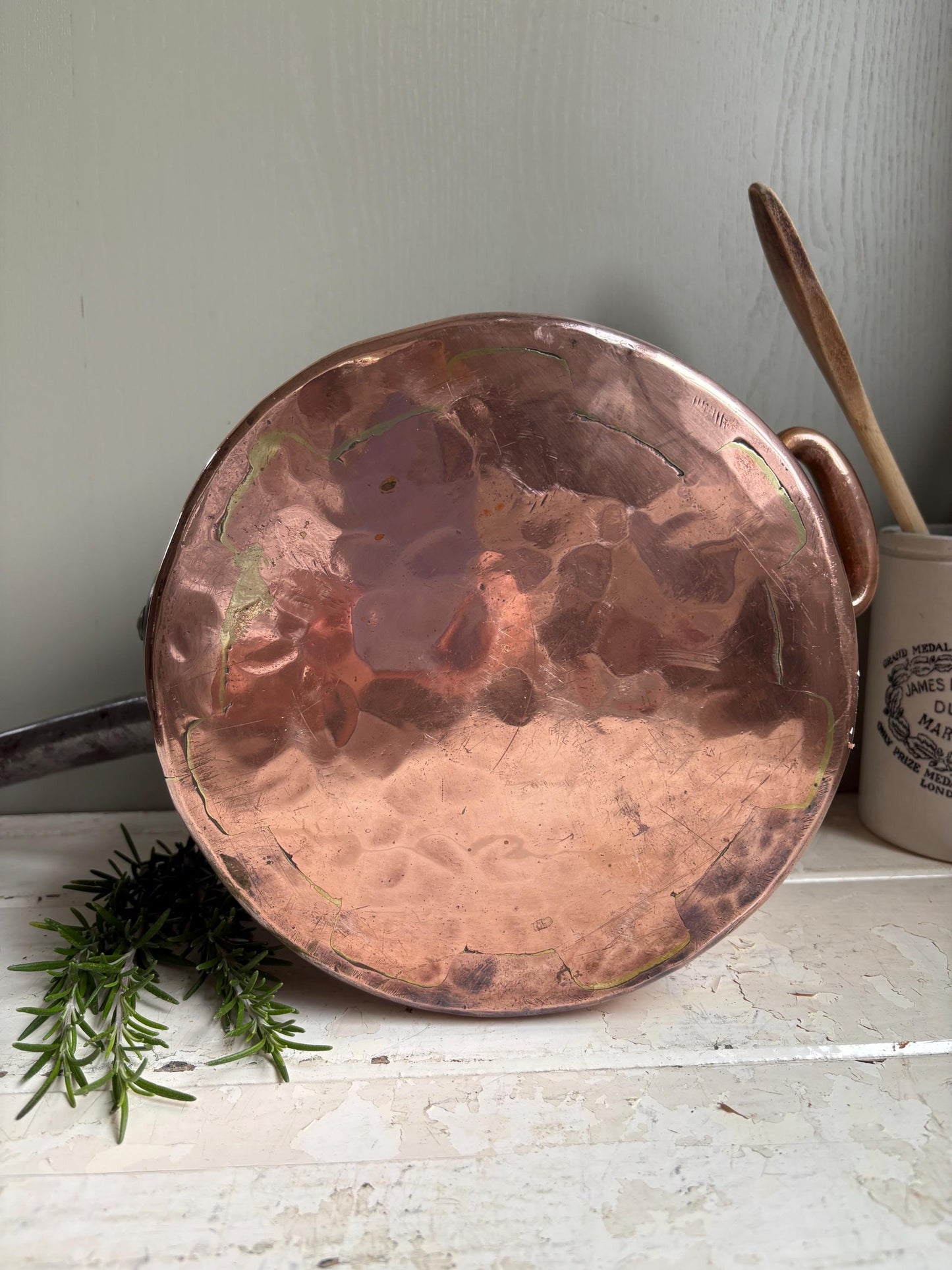 Copper Pan and Lid Set, Kitchenalia.