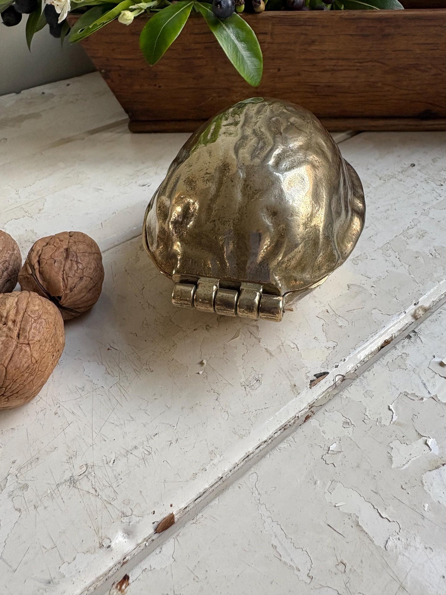 Old Brass Nut Cracker