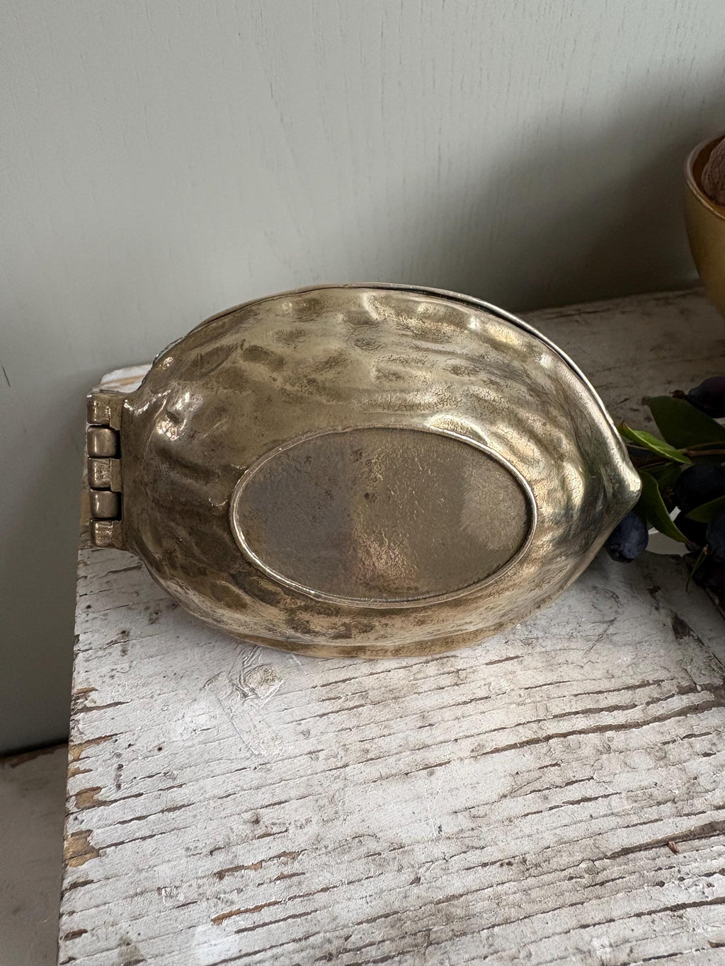 Old Brass Nut Cracker