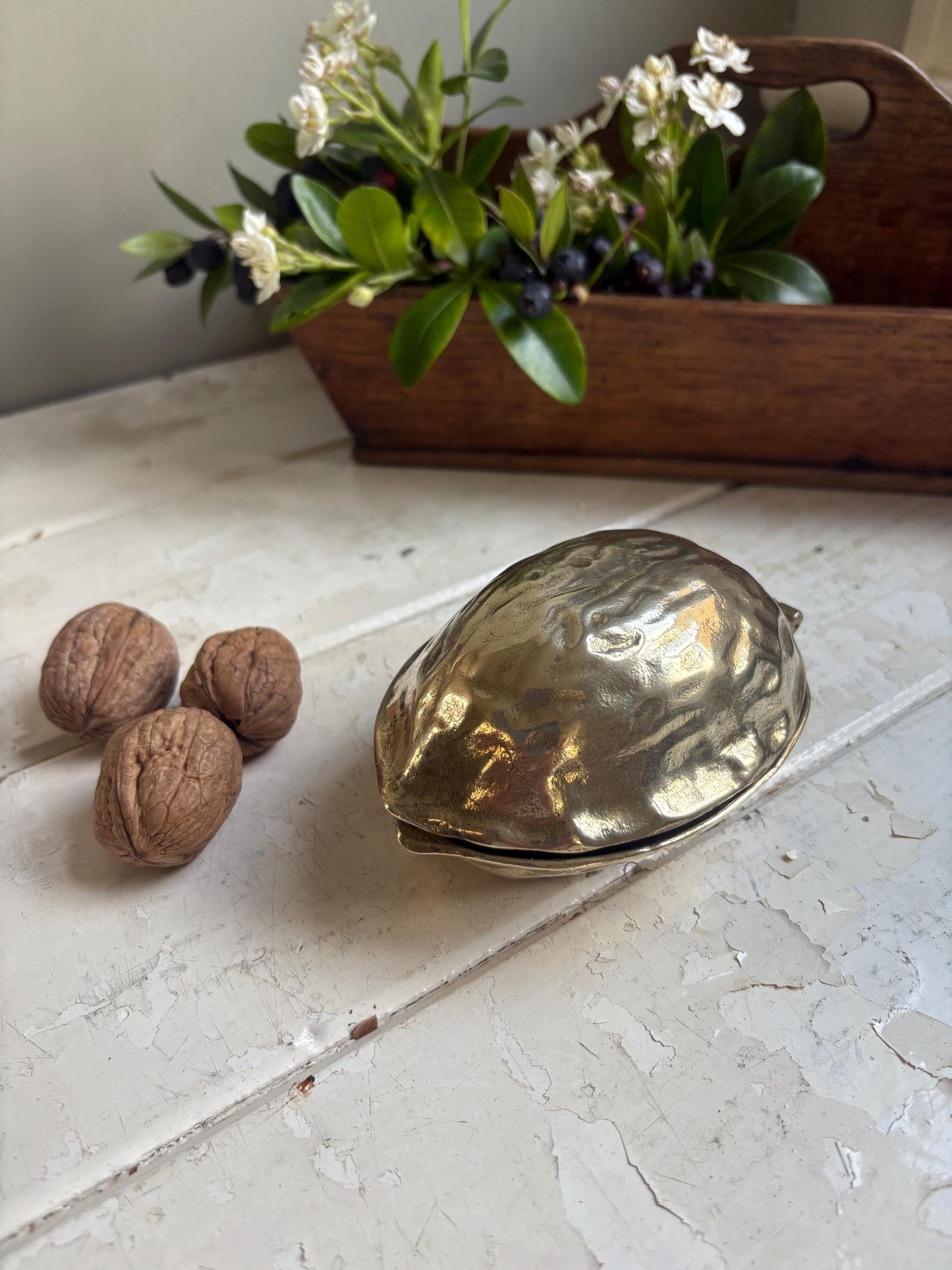 Old Brass Nut Cracker