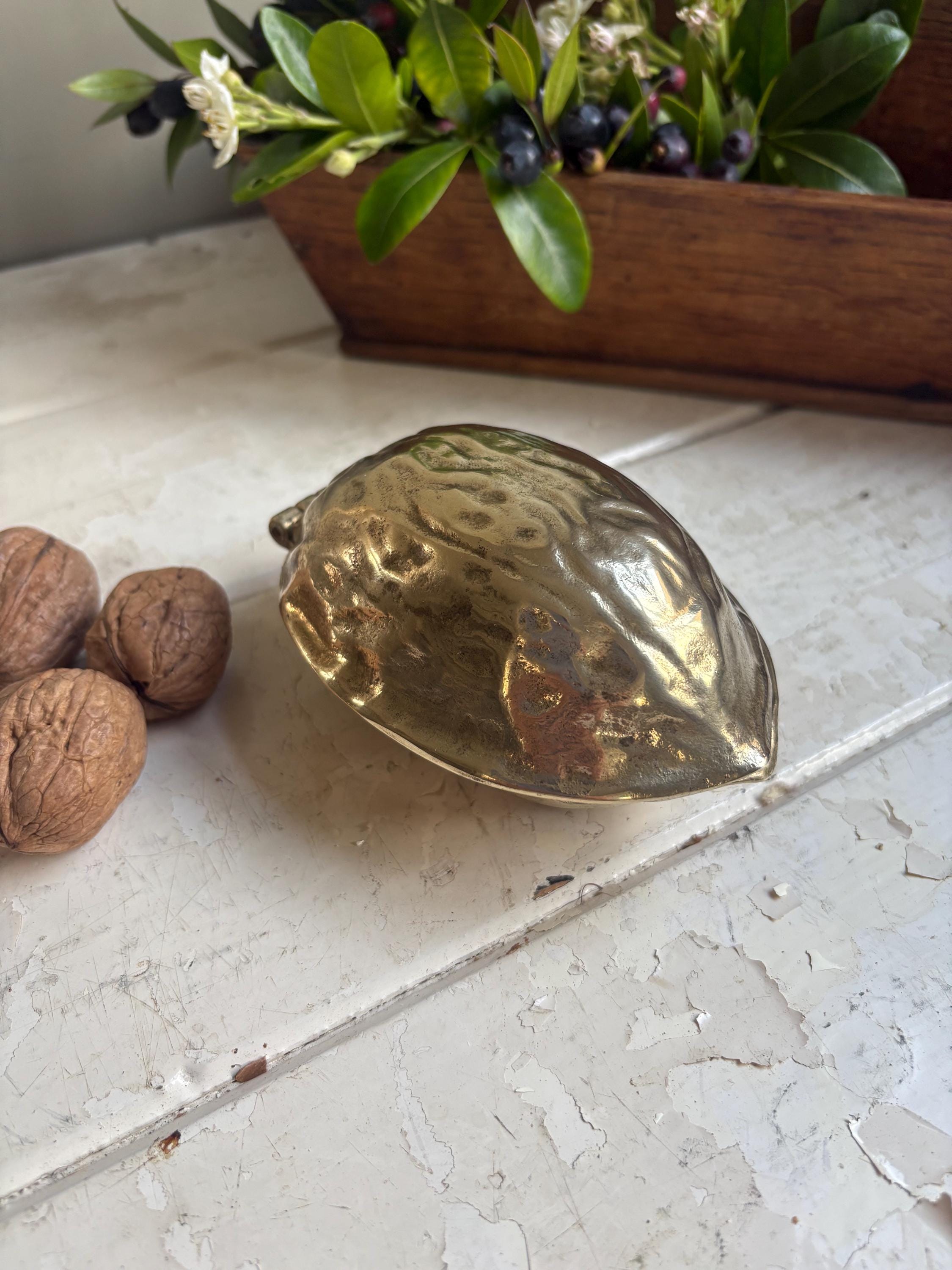 Old Brass Nut Cracker