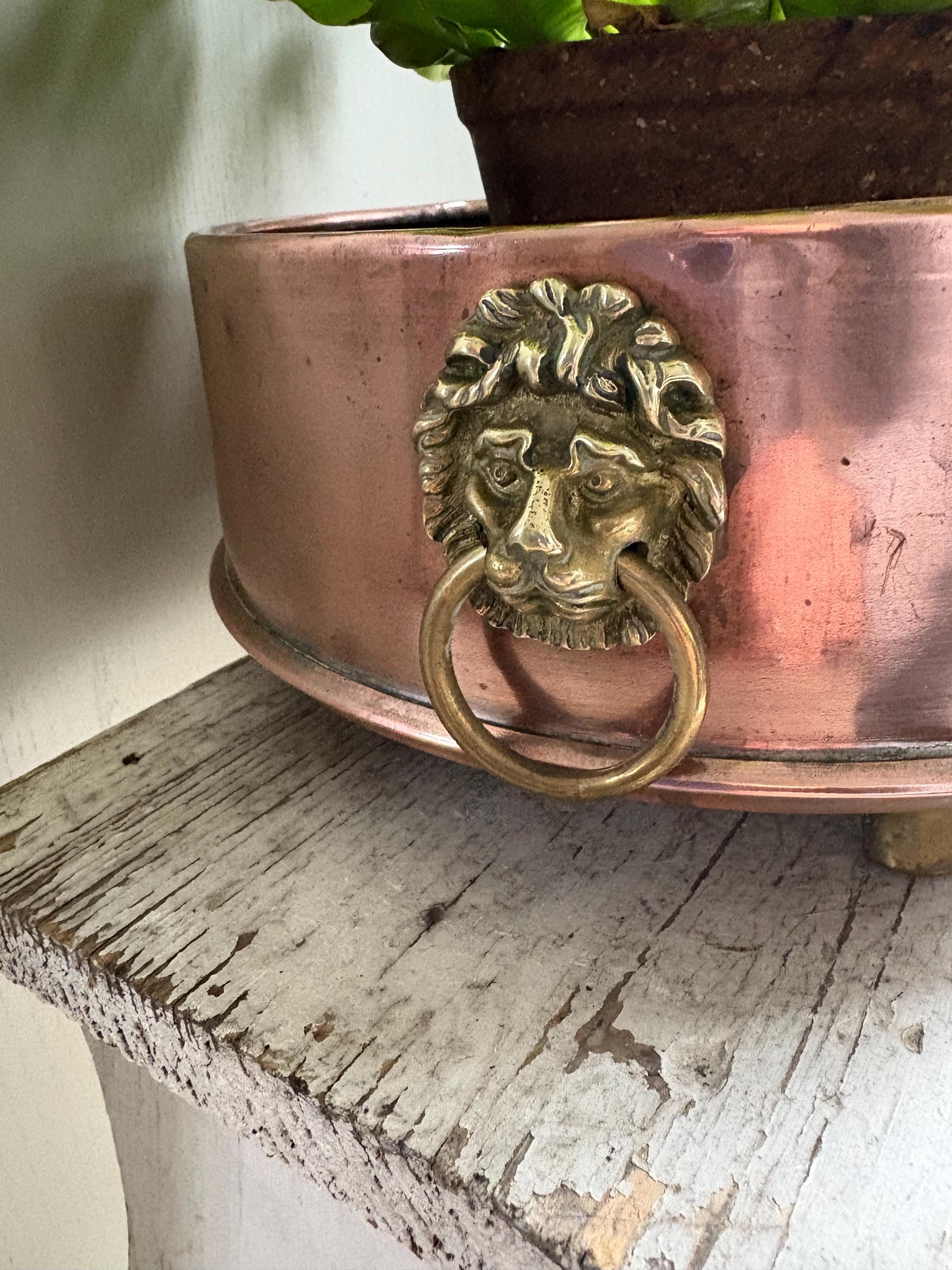 Copper Planter, Copper Cachepot