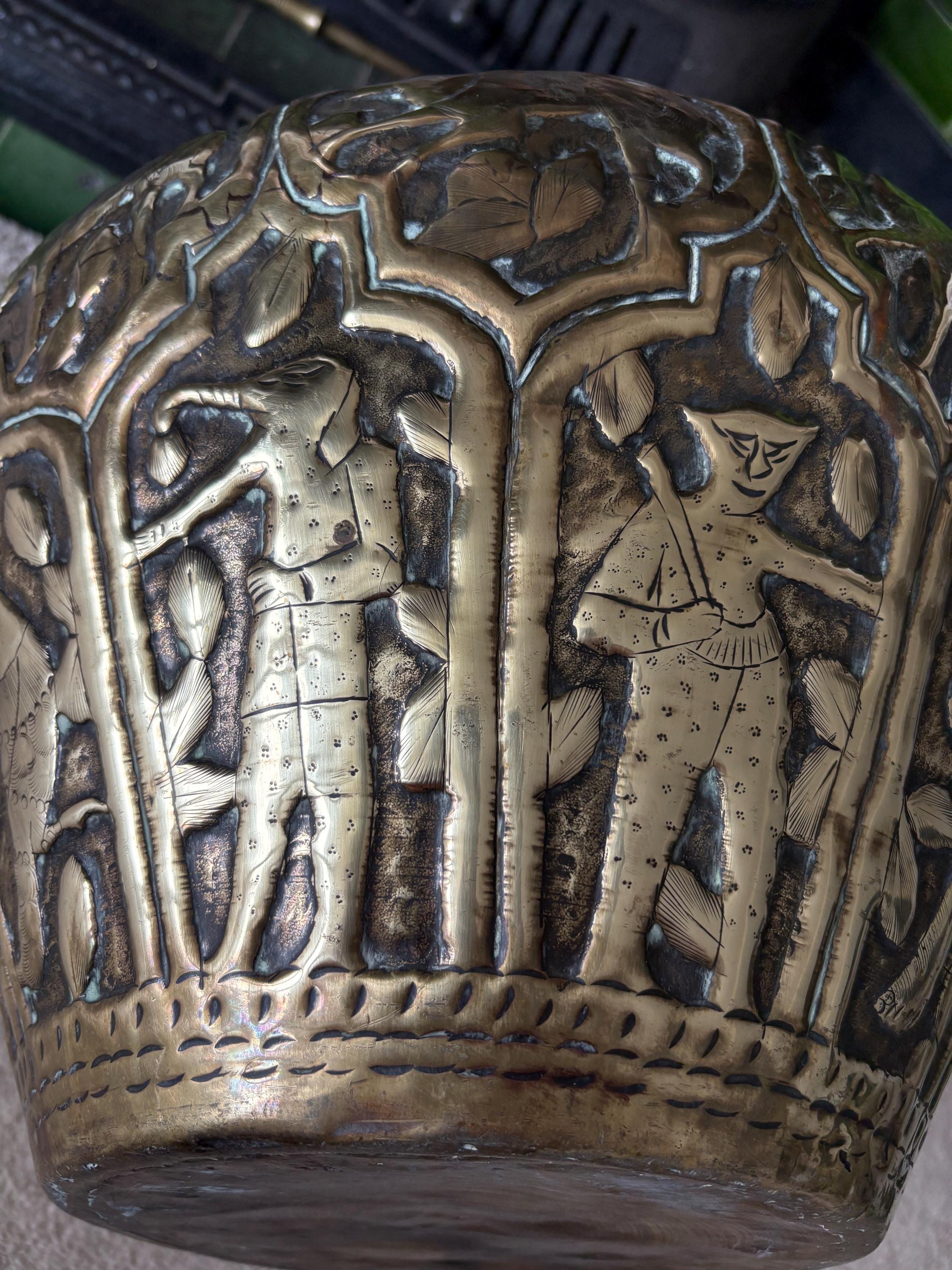 Very Large Indian Jardiniere.