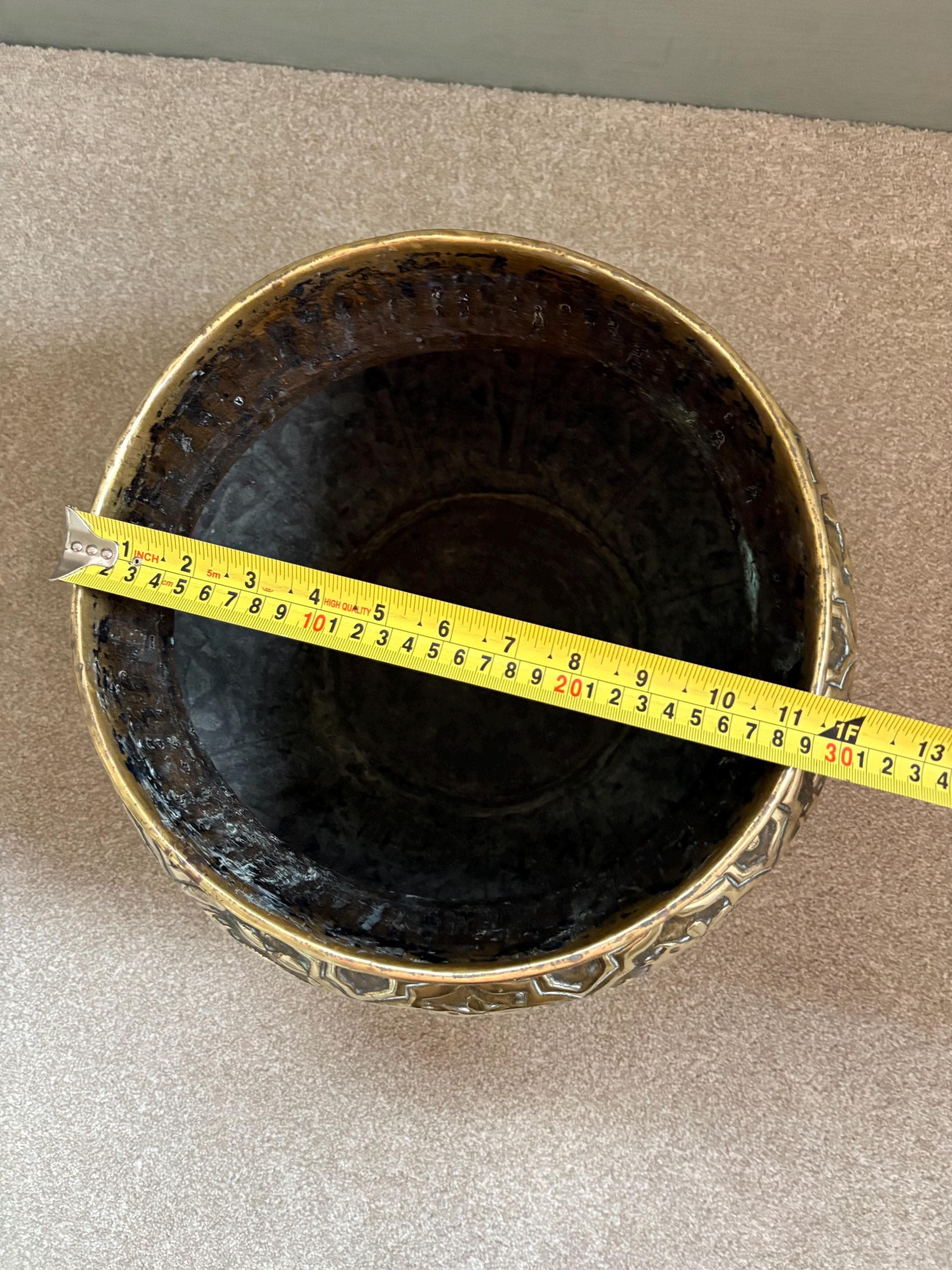 Very Large Indian Jardiniere.