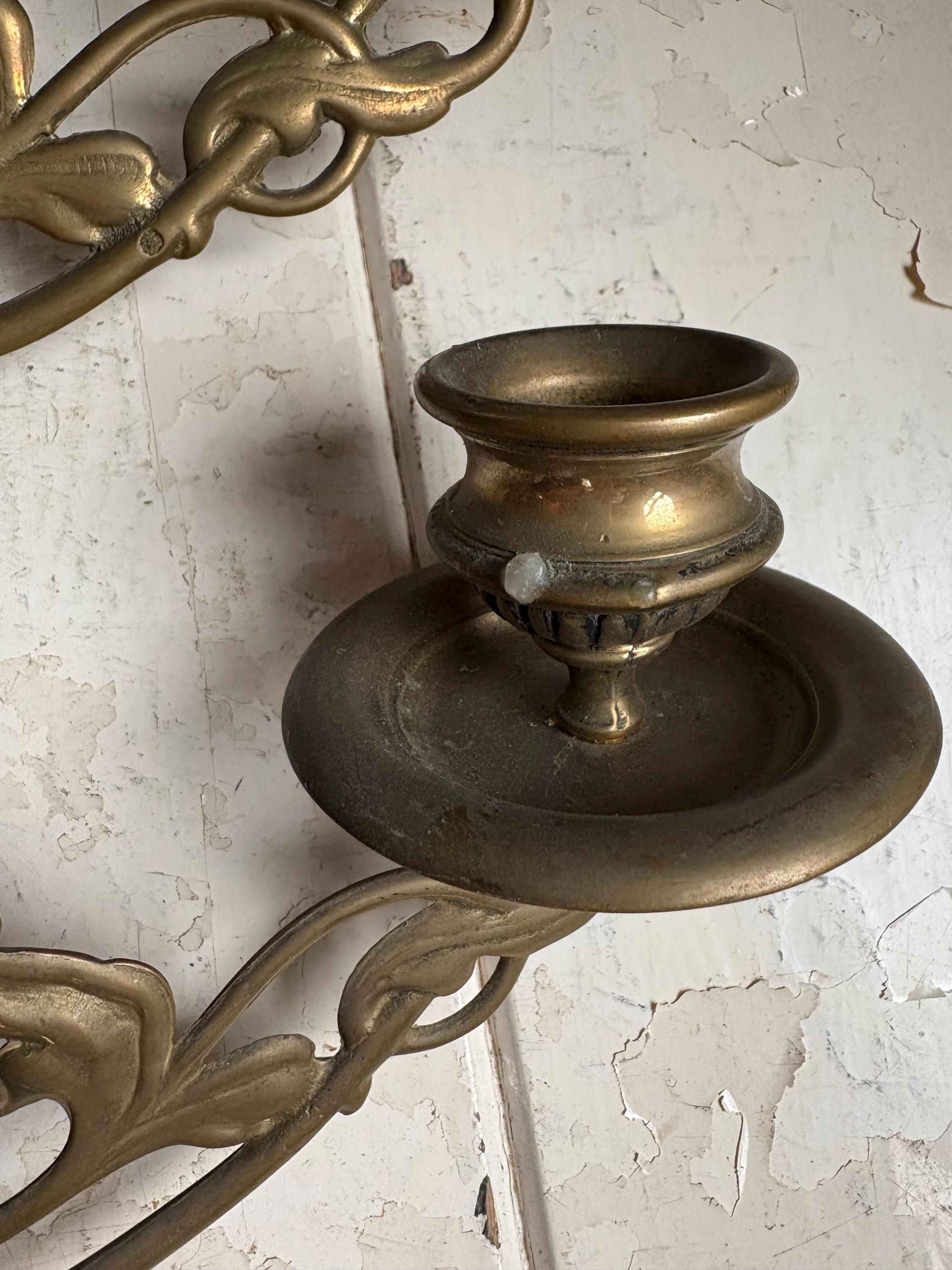 Brass Piano Scounces, Candlesticks, Home Decor