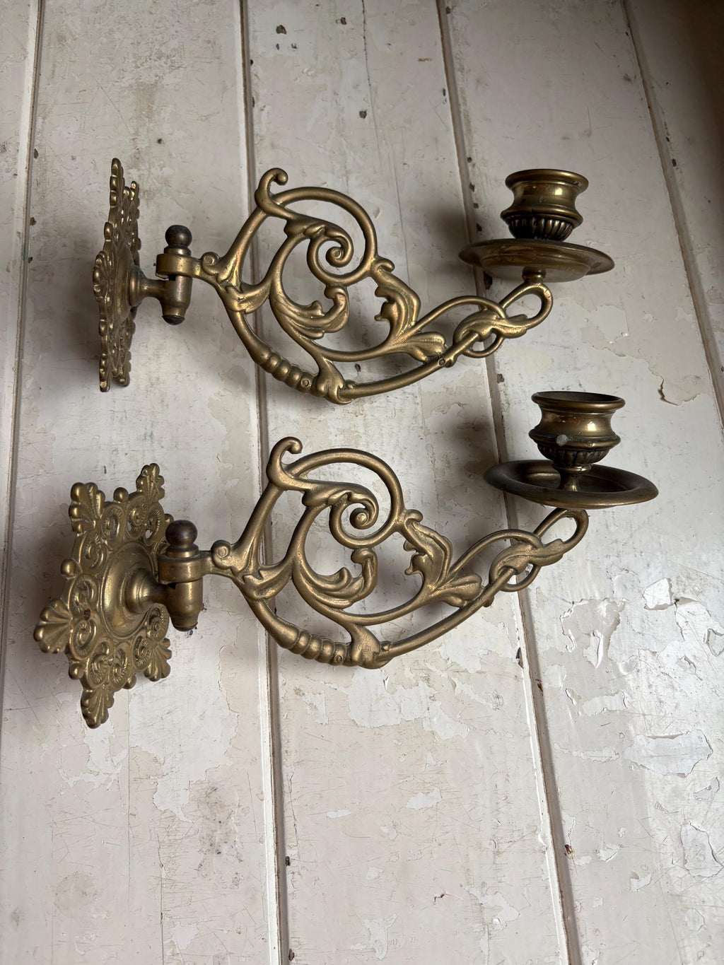 Brass Piano Scounces, Candlesticks, Home Decor