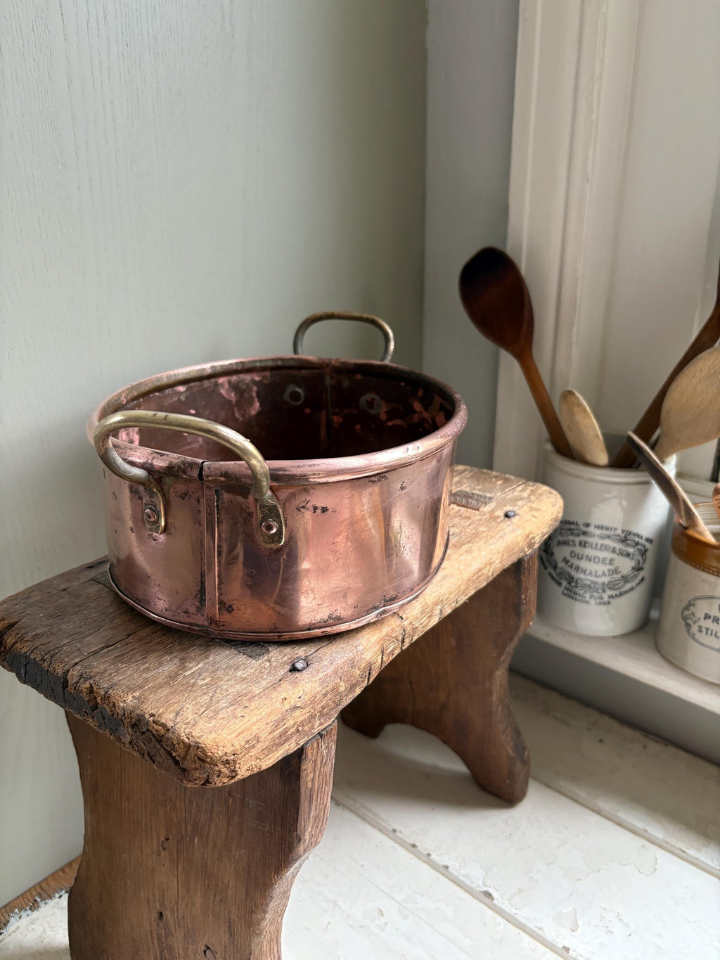 Small Oval Copper Planter, Copper Pan