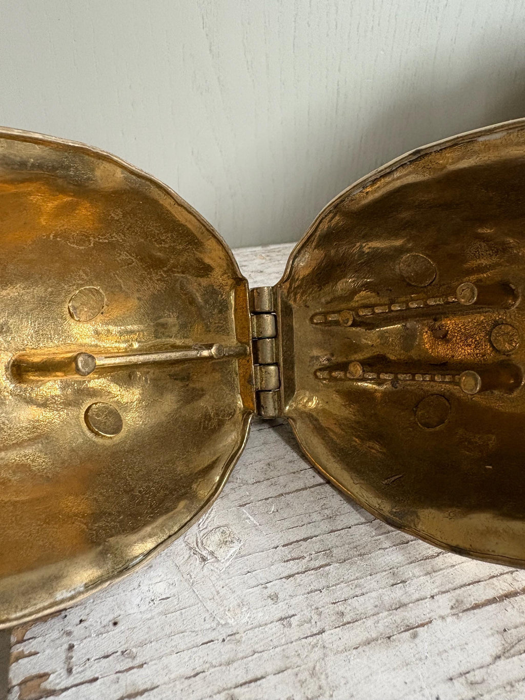 Old Brass Nut Cracker