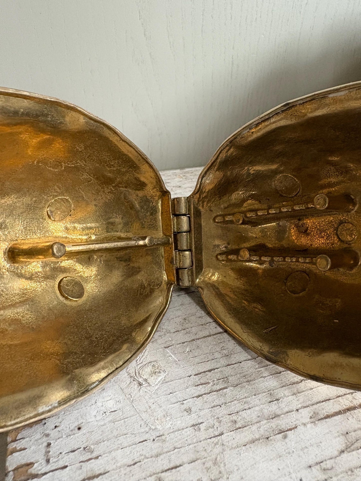 Old Brass Nut Cracker