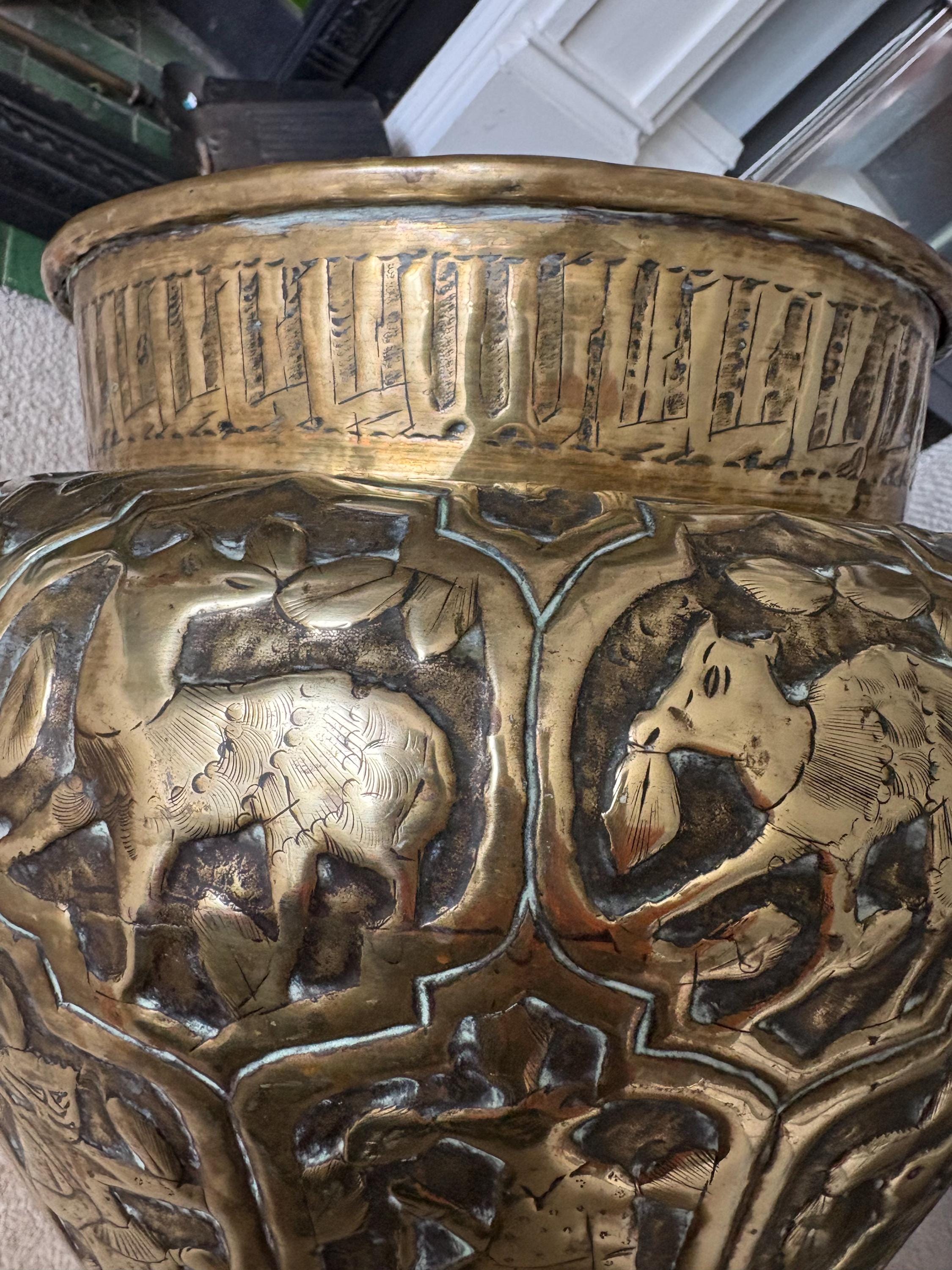 Very Large Indian Jardiniere.