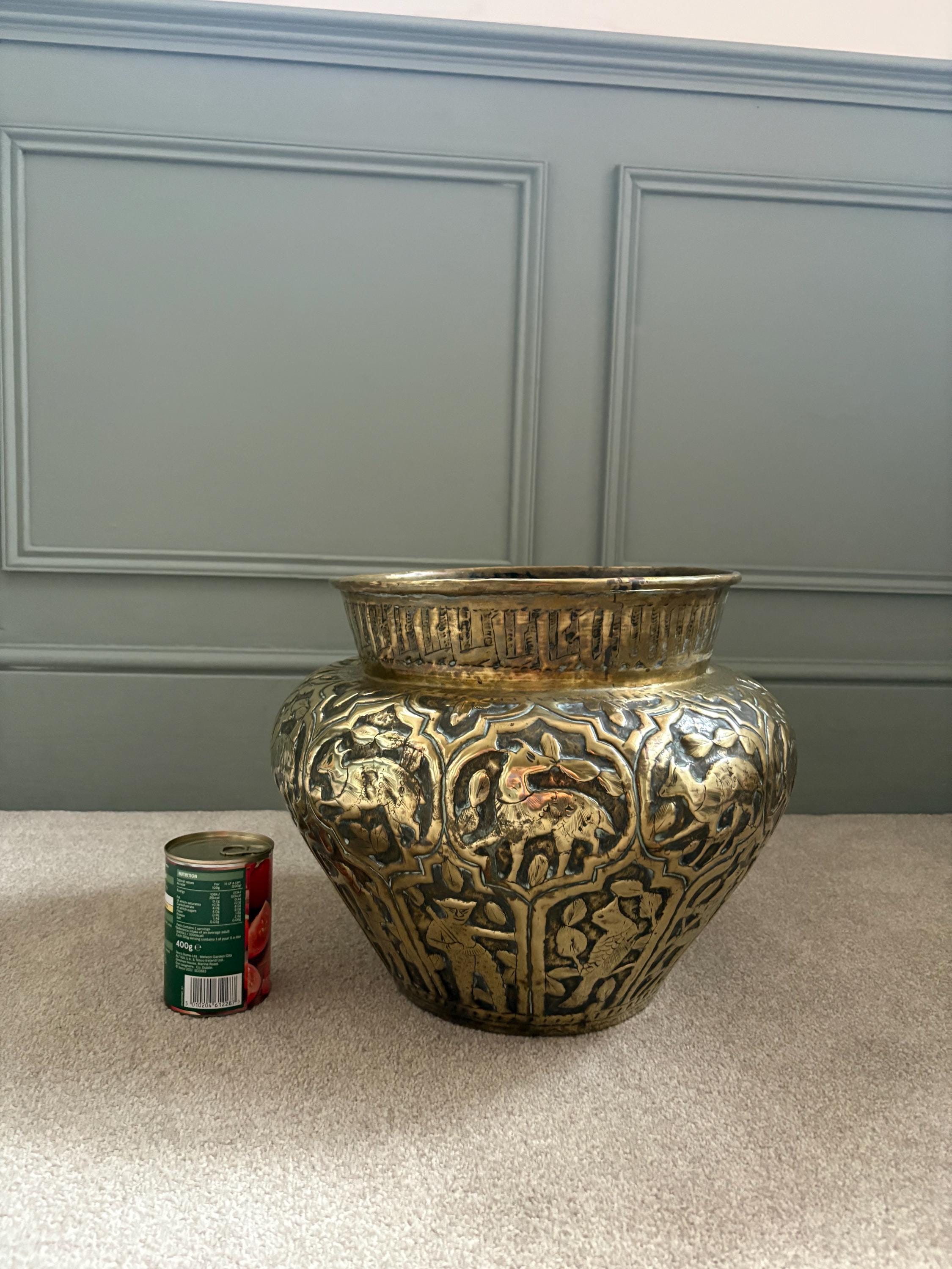 Very Large Indian Jardiniere.