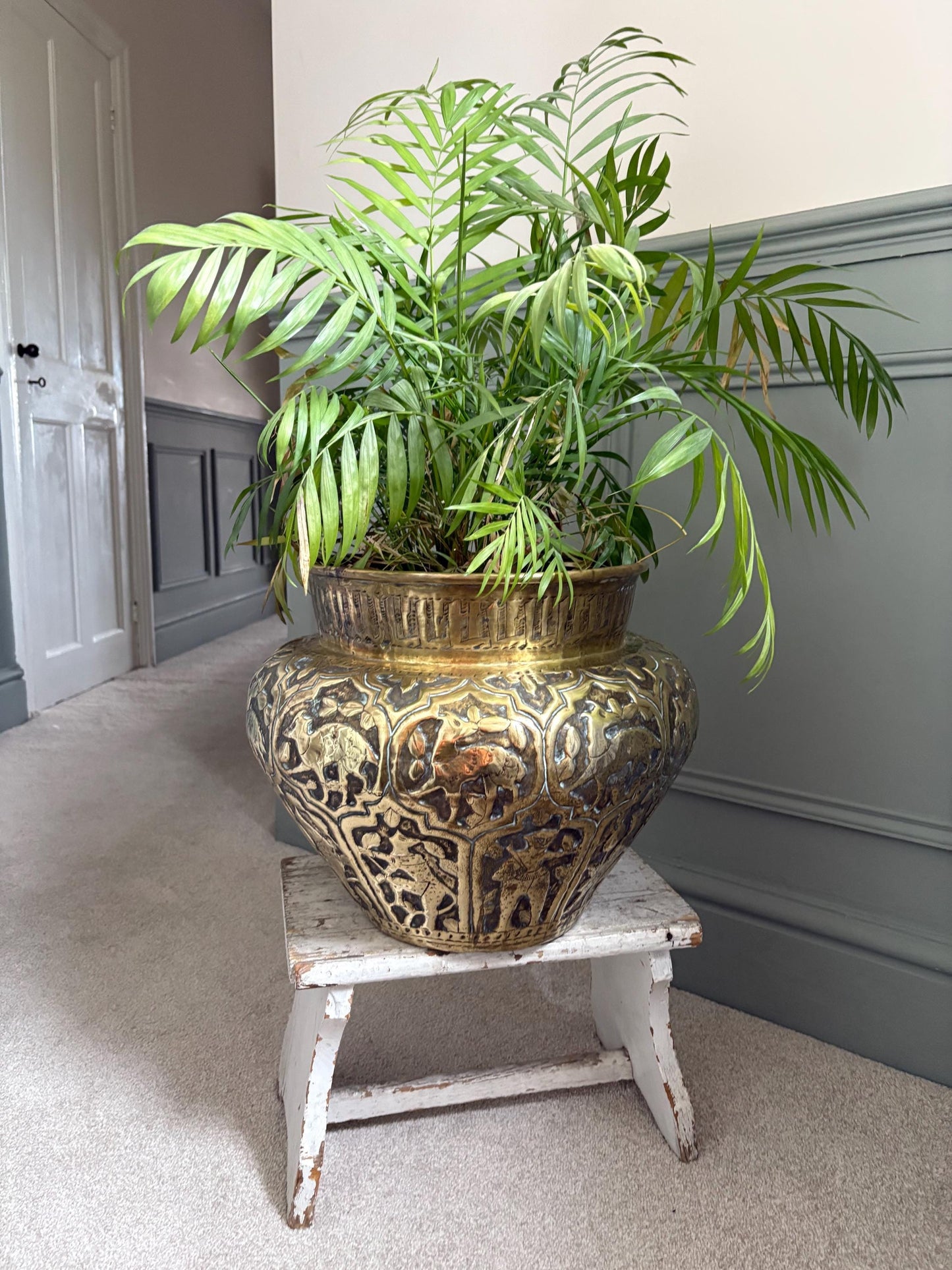 Very Large Indian Jardiniere.