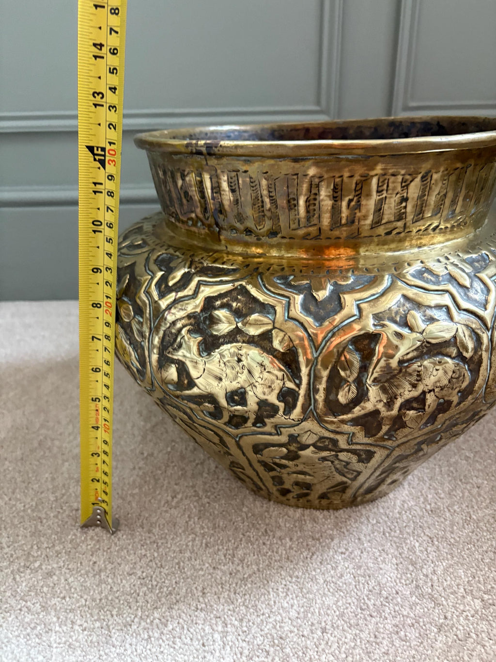 Very Large Indian Jardiniere.