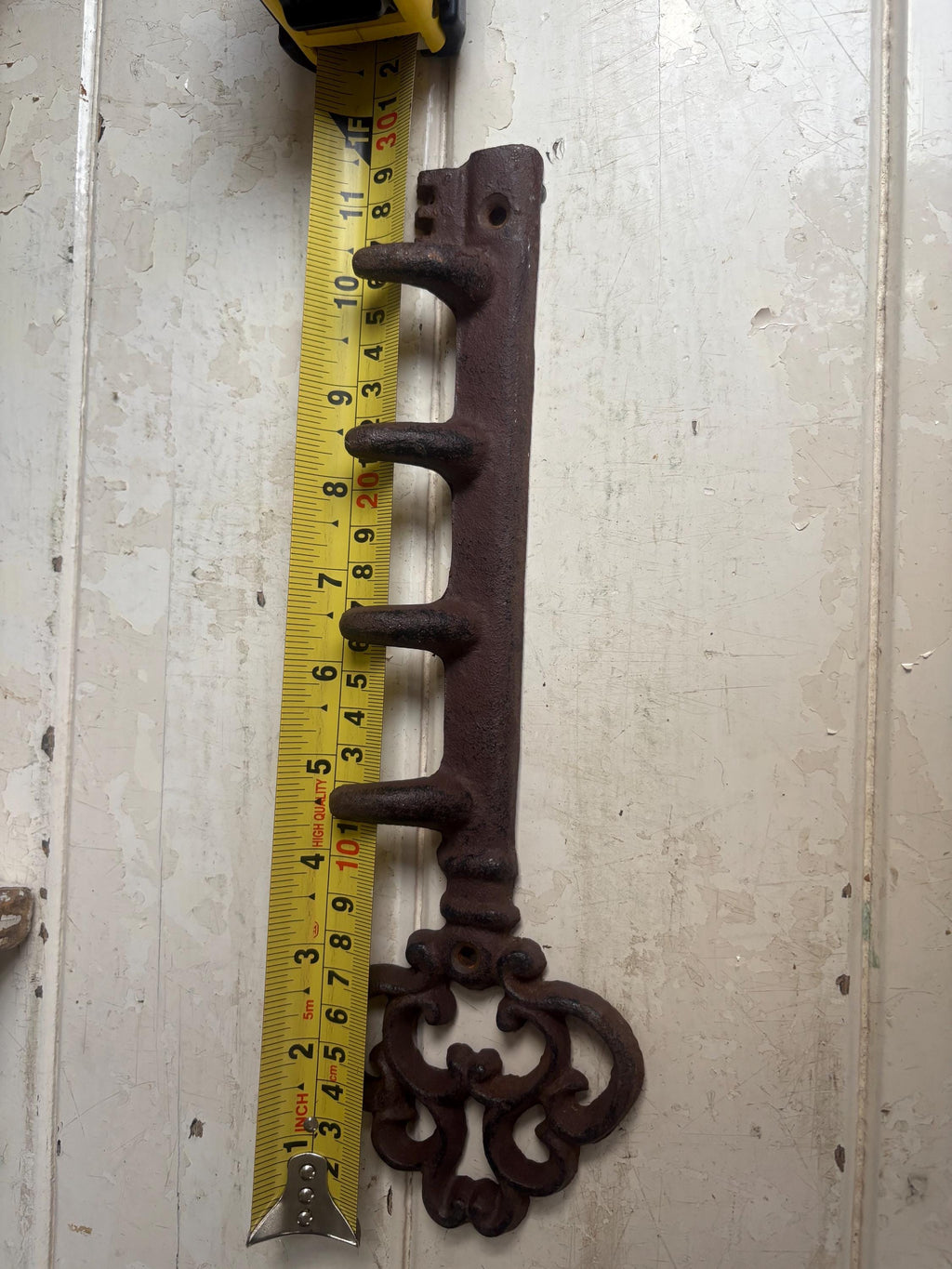 Old Cast Iron Key Holder/Hooks