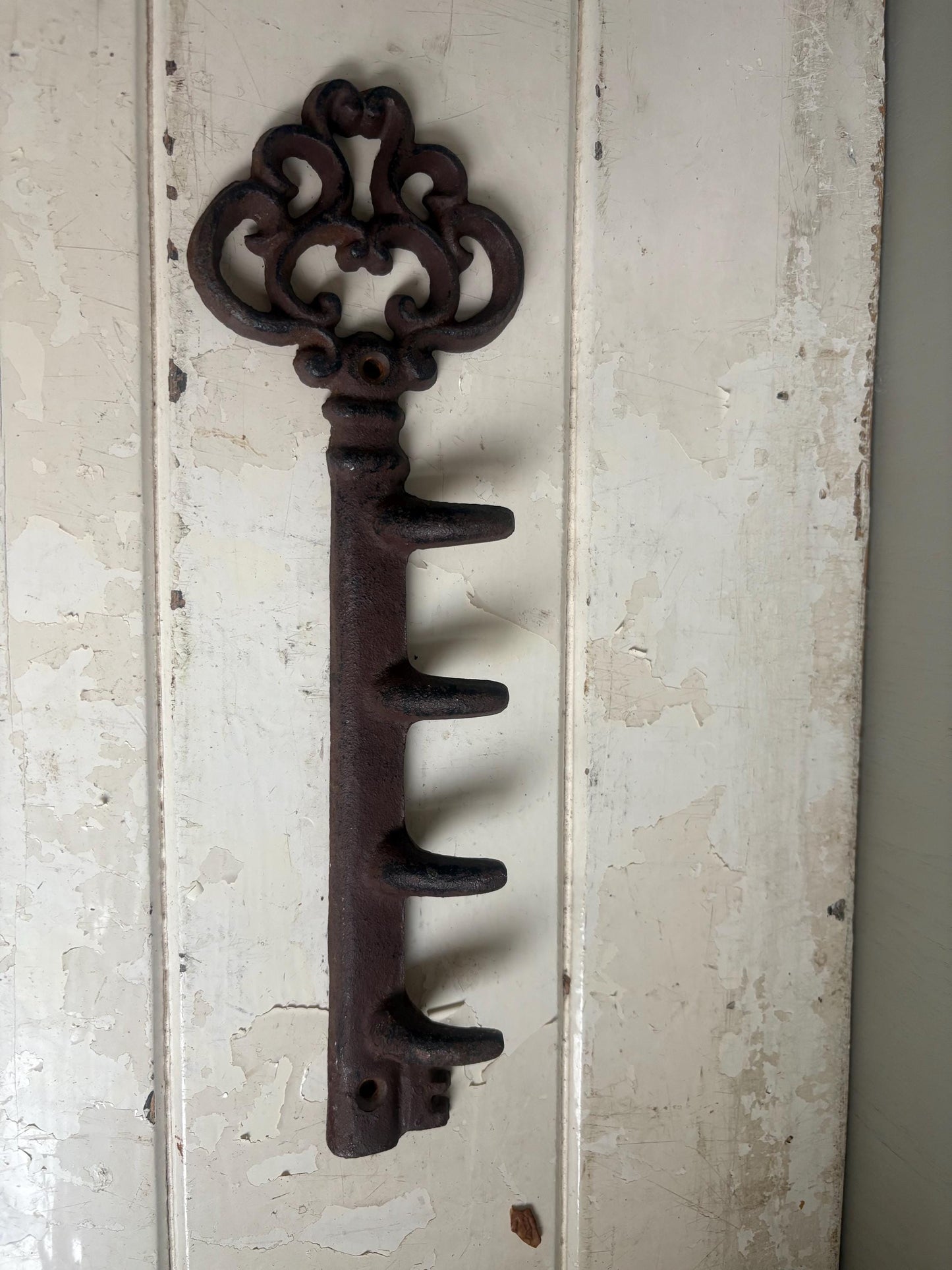 Old Cast Iron Key Holder/Hooks