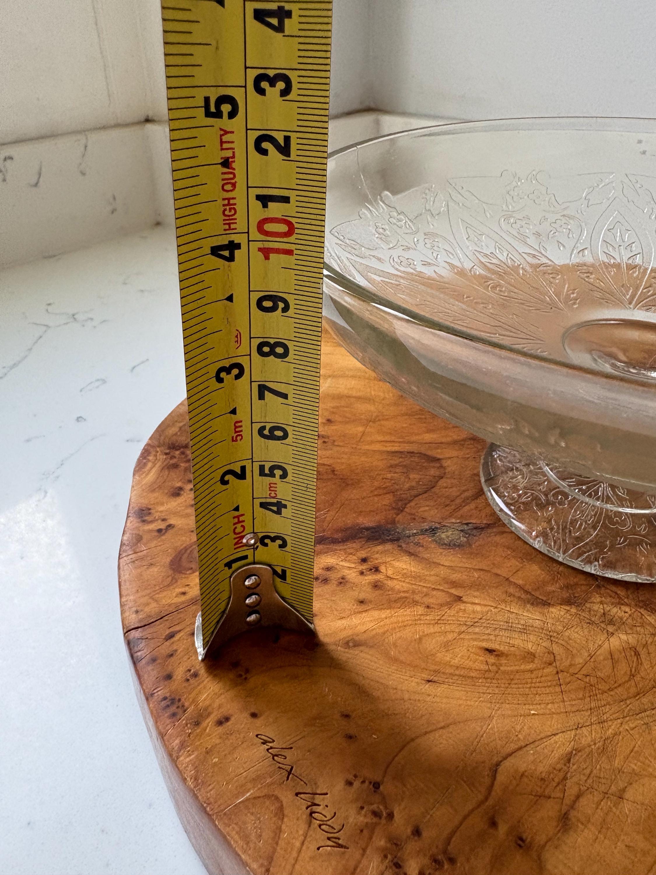 Vintage Glass Cake Stand