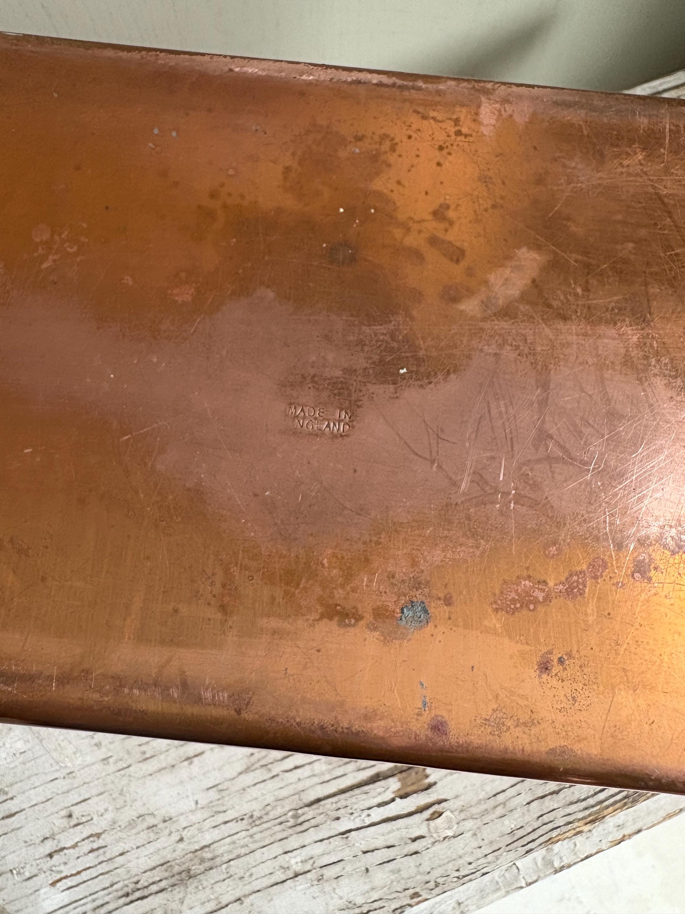 Copper Trough, Copper Planter, Windowsill Planter.