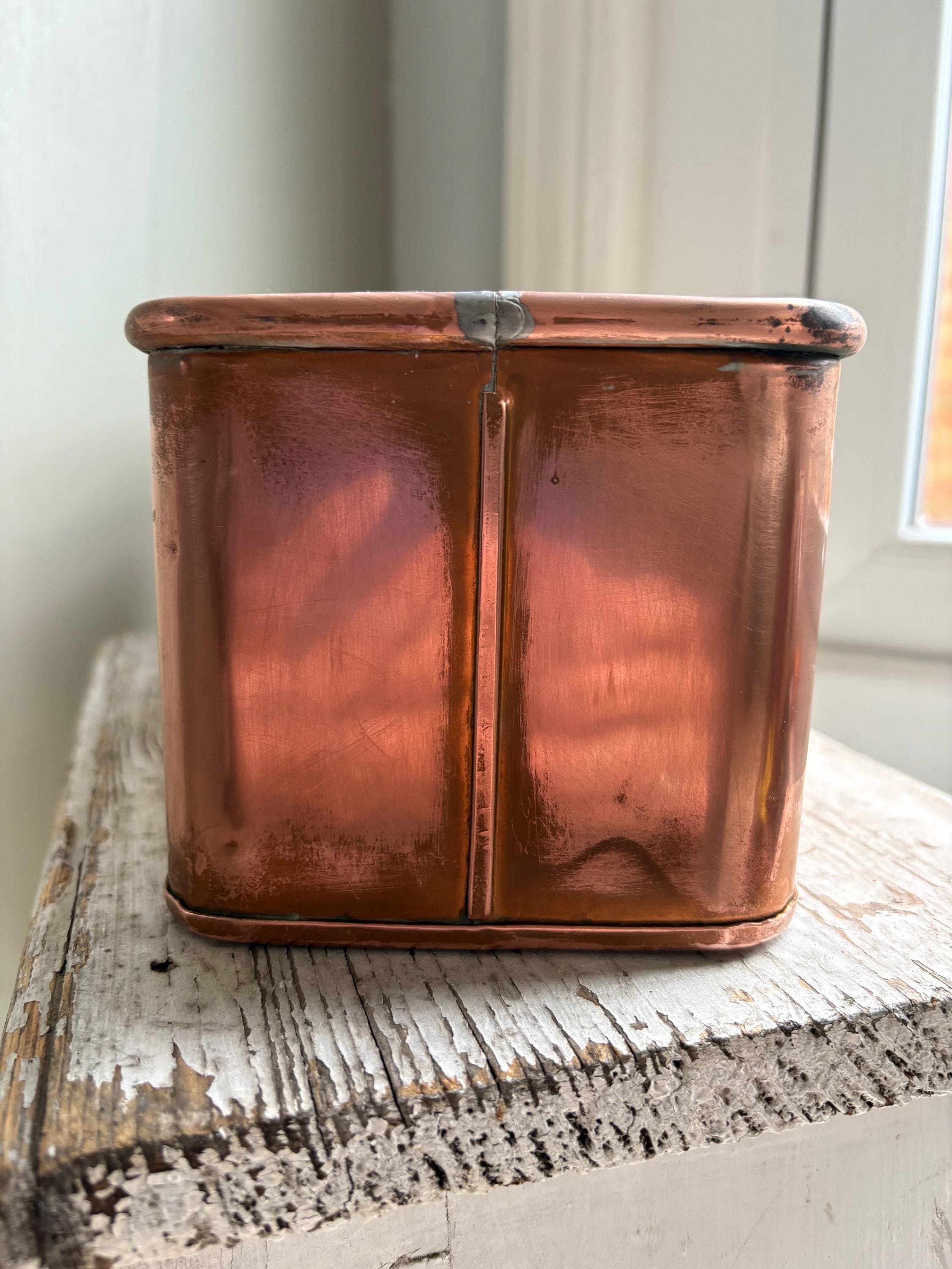 Copper Trough, Copper Planter, Windowsill Planter.