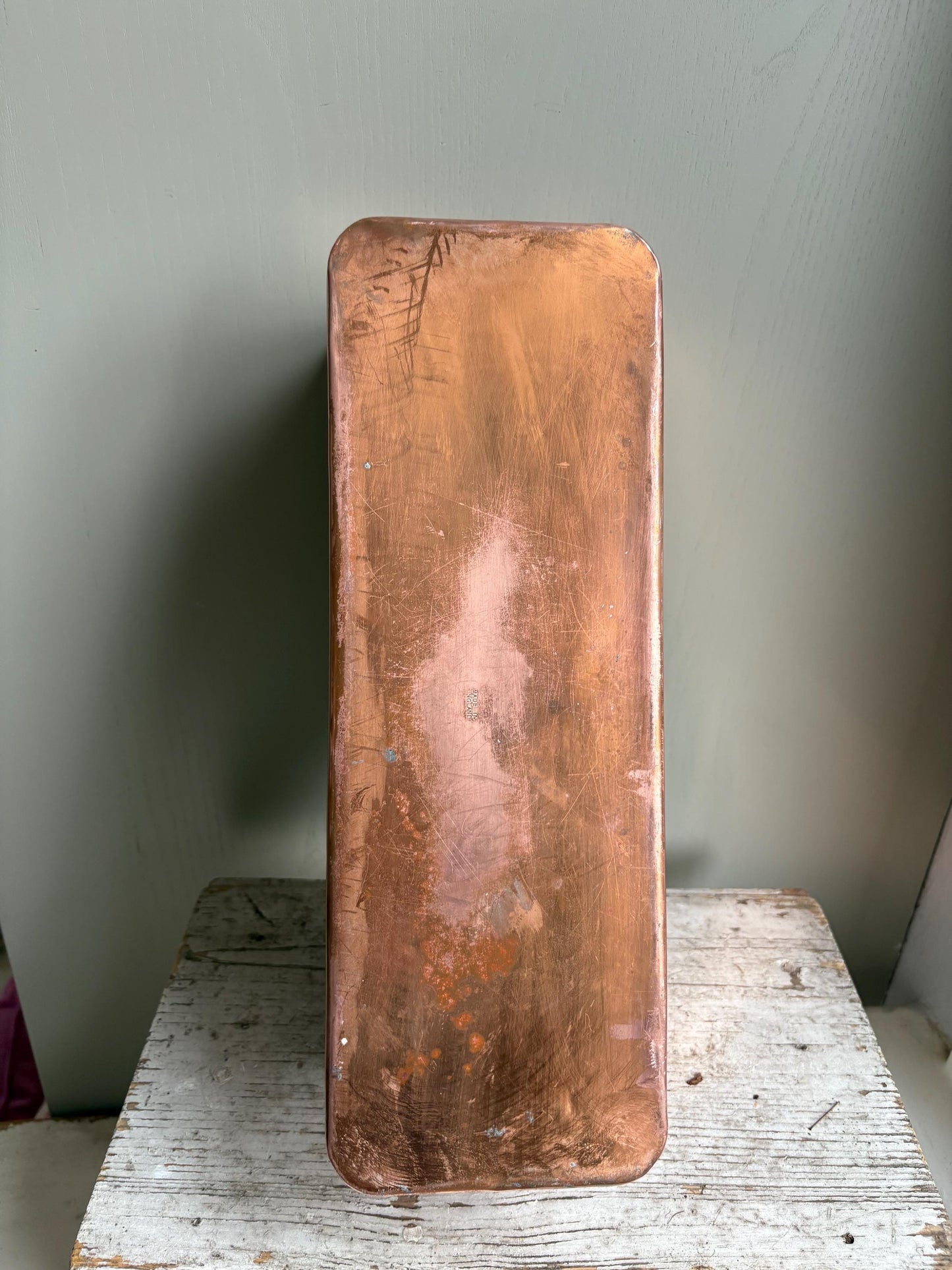 Copper Trough, Copper Planter, Windowsill Planter.
