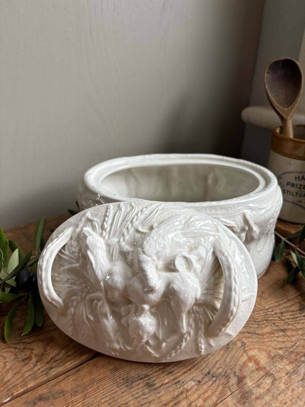 Portmeirion Ceramic Game Dish, Tureen Size 3