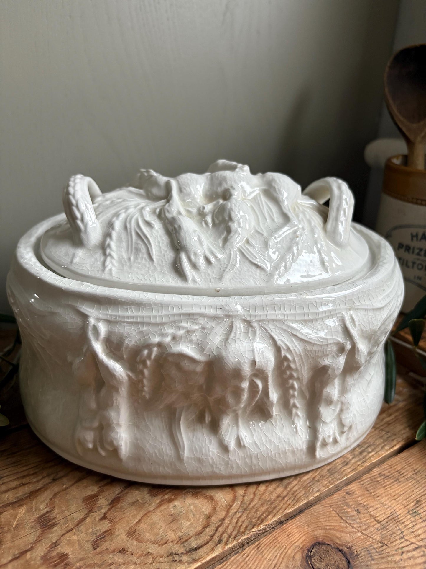 Portmeirion Ceramic Game Dish, Tureen Size 3