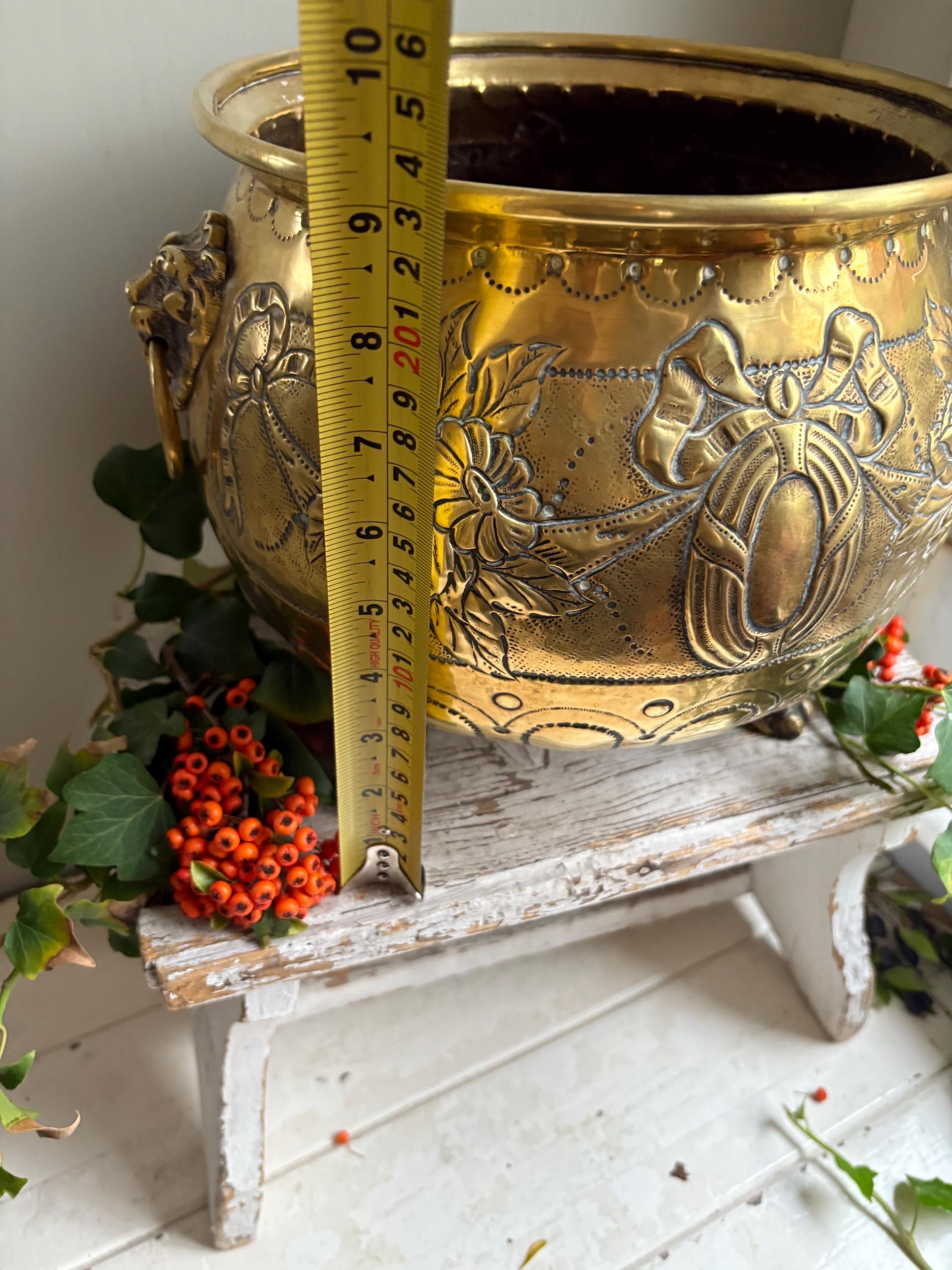 Victorian Brass Jardiniere