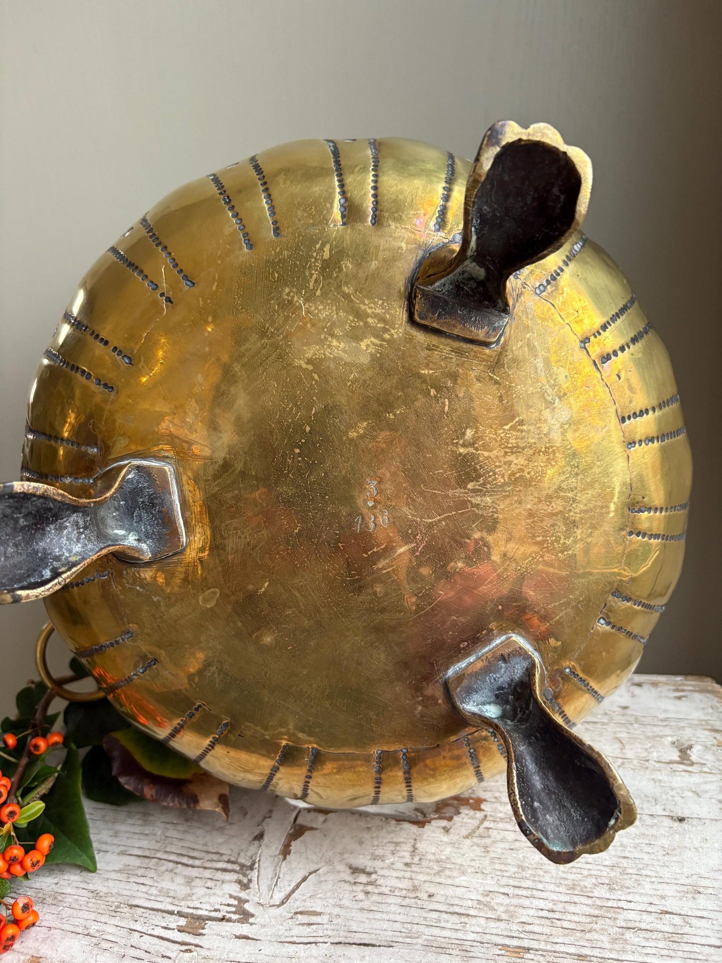 Victorian Brass Jardiniere