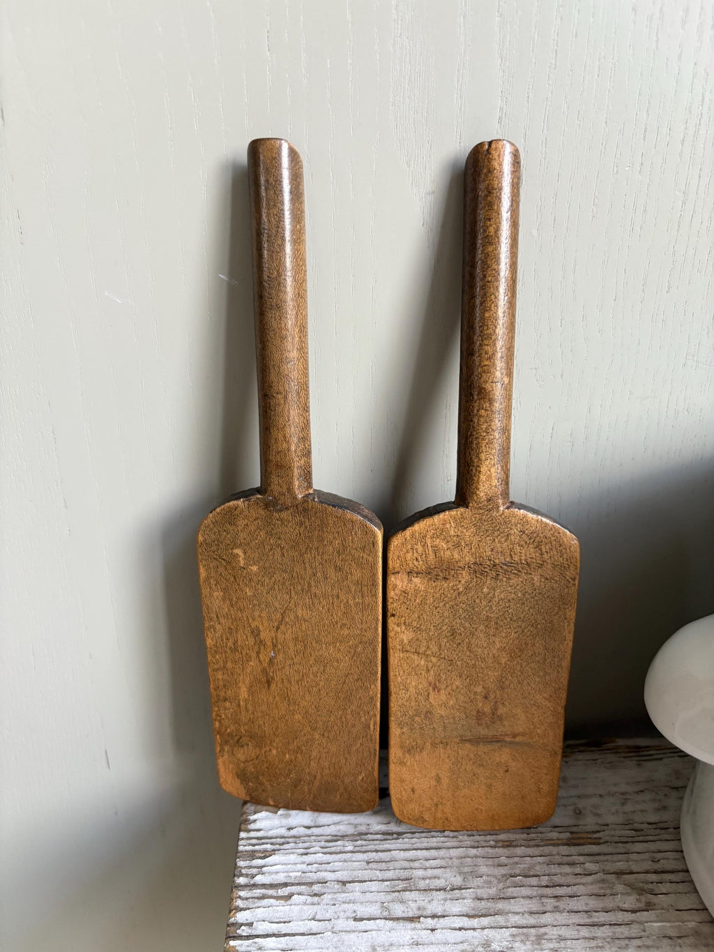 Old Wooden Butter Pats