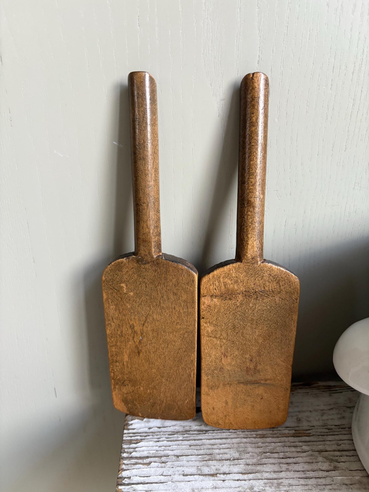 Old Wooden Butter Pats