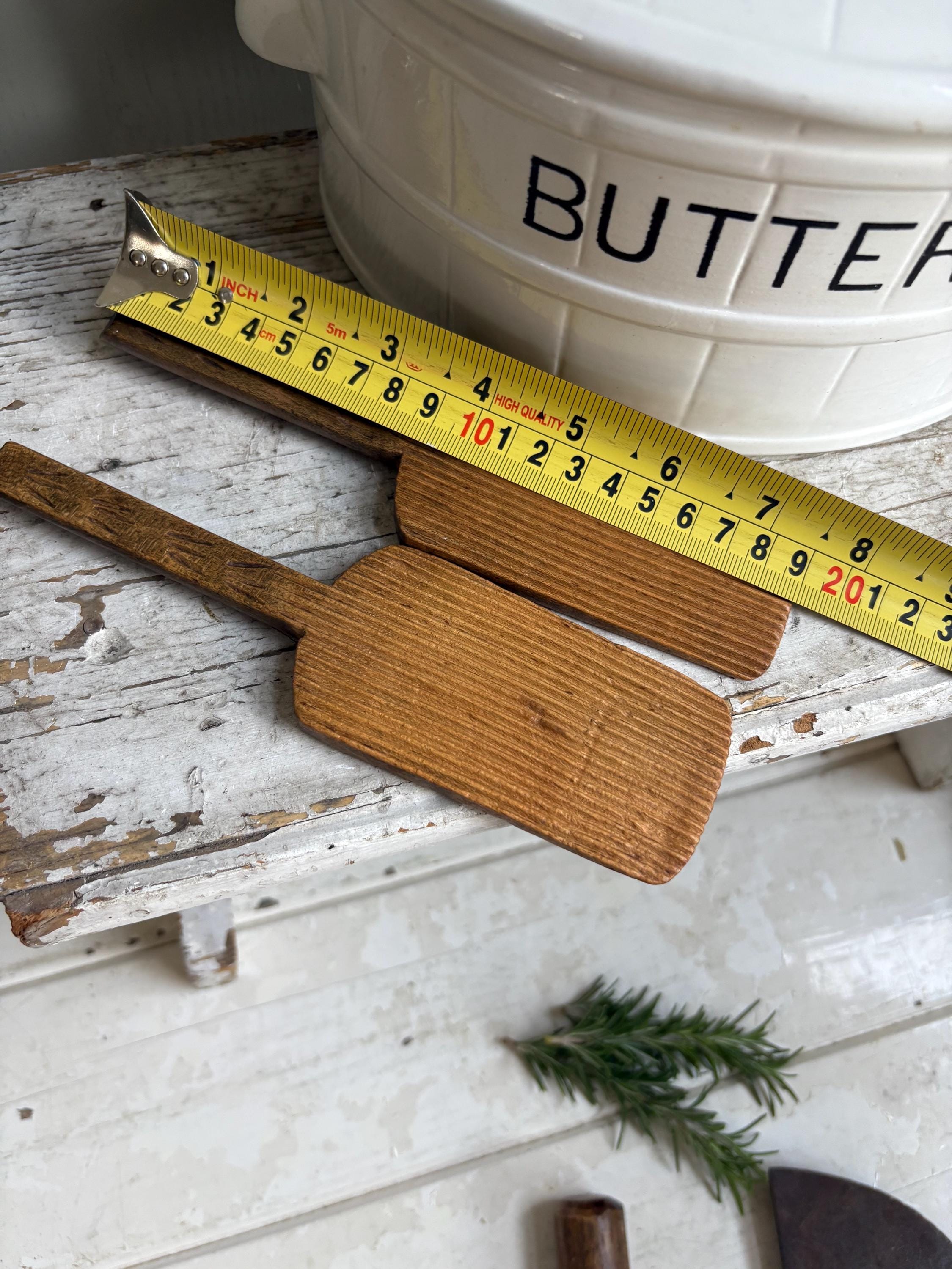 Old Wooden Butter Pats