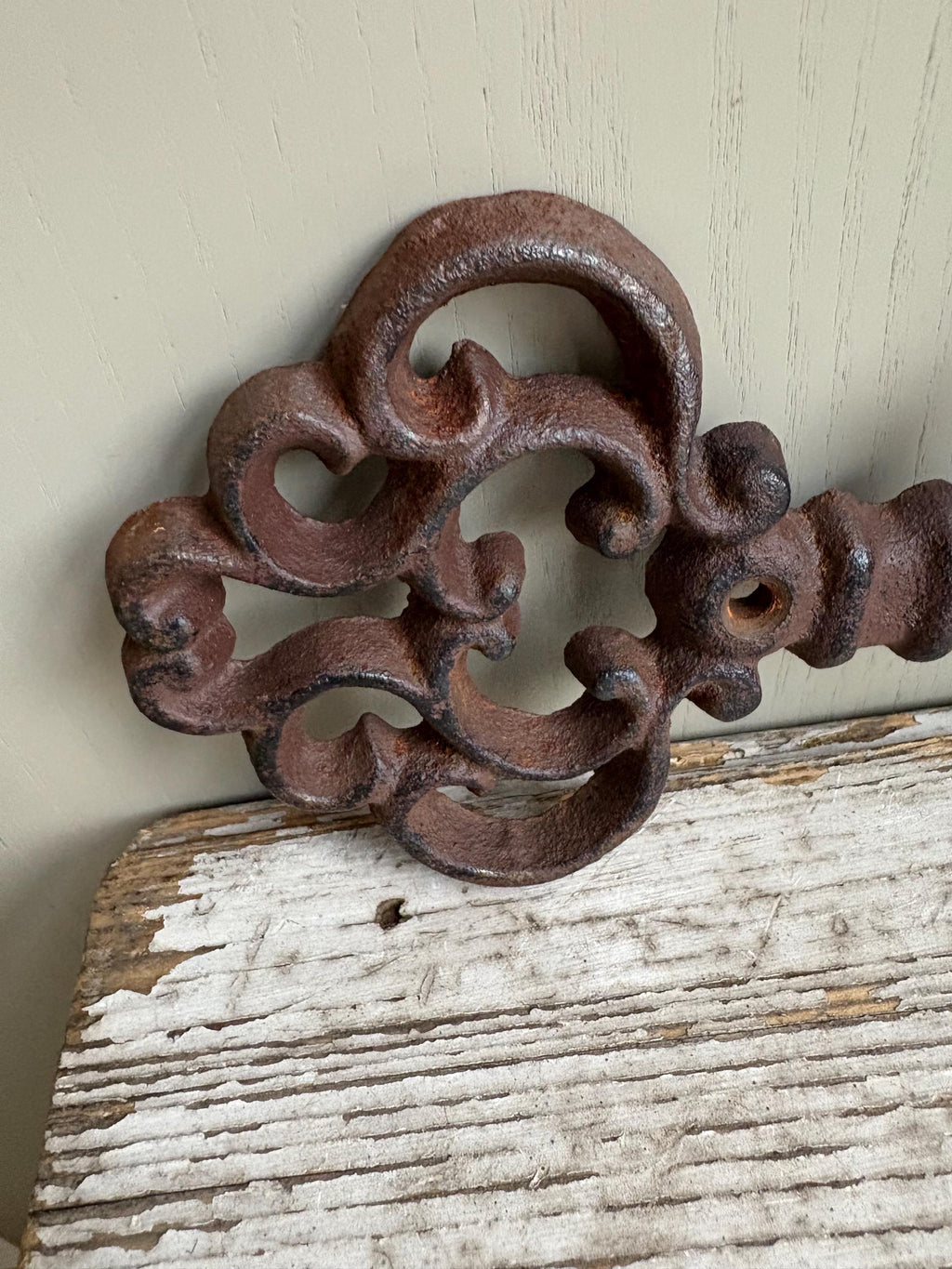 Old Cast Iron Key Holder/Hooks