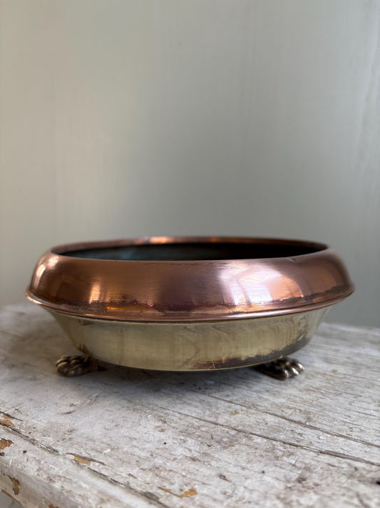 Copper and Brass Planter